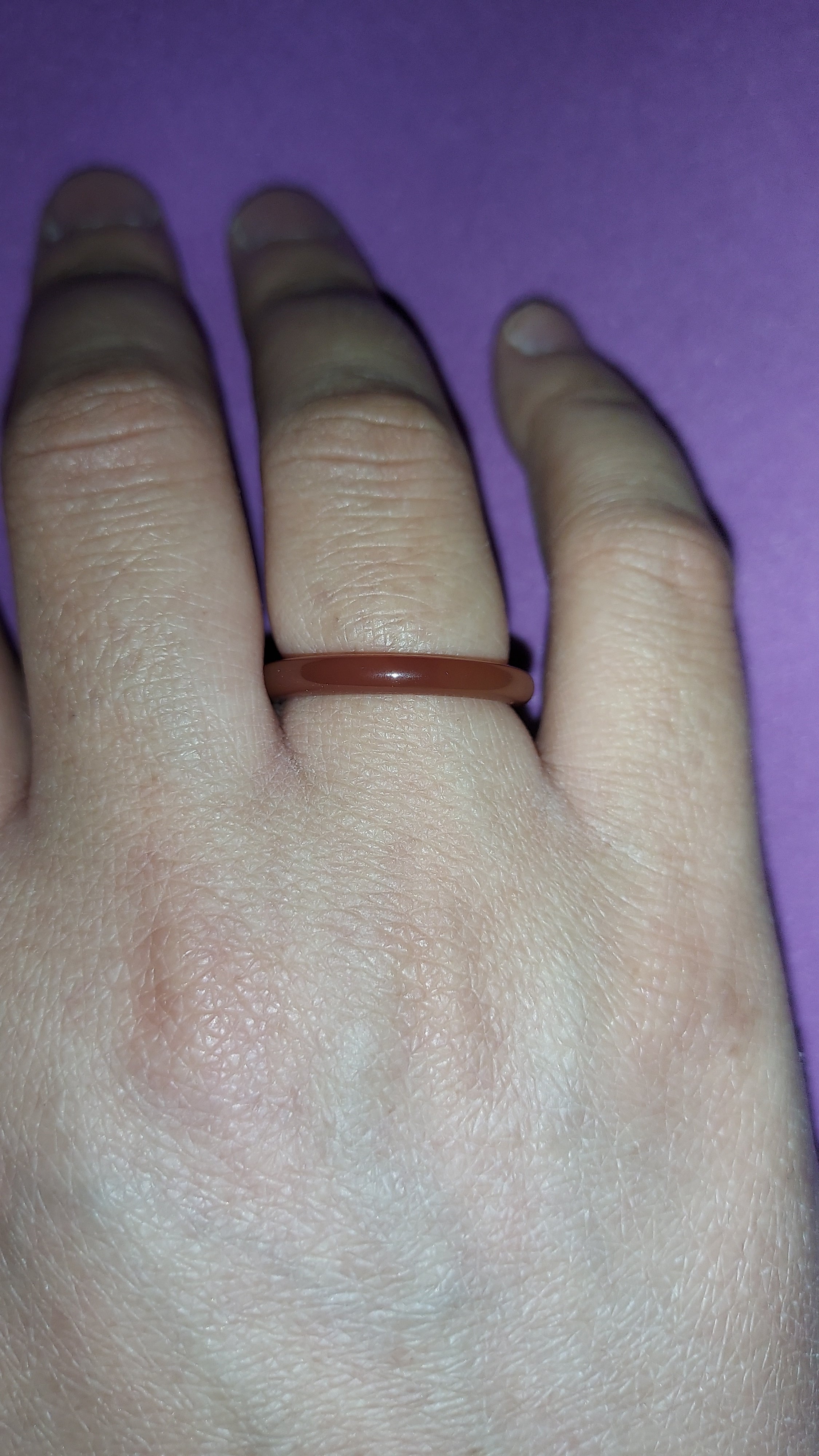 Natural Agate Gemstone Ring | Handmade Statement Ring | Healing Crystal Jewelry