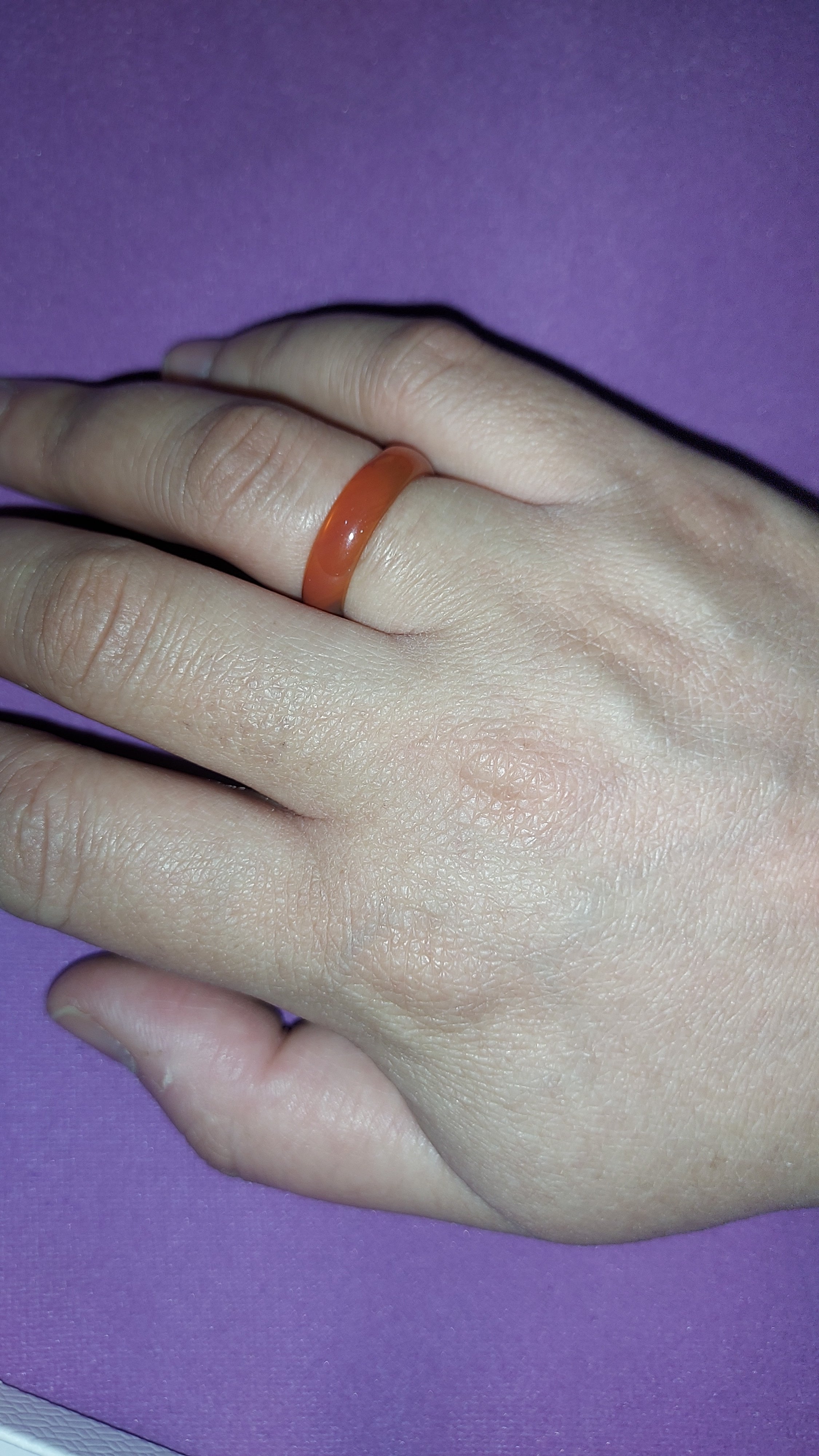Natural Agate Gemstone Ring | Handmade Statement Ring | Healing Crystal Jewelry