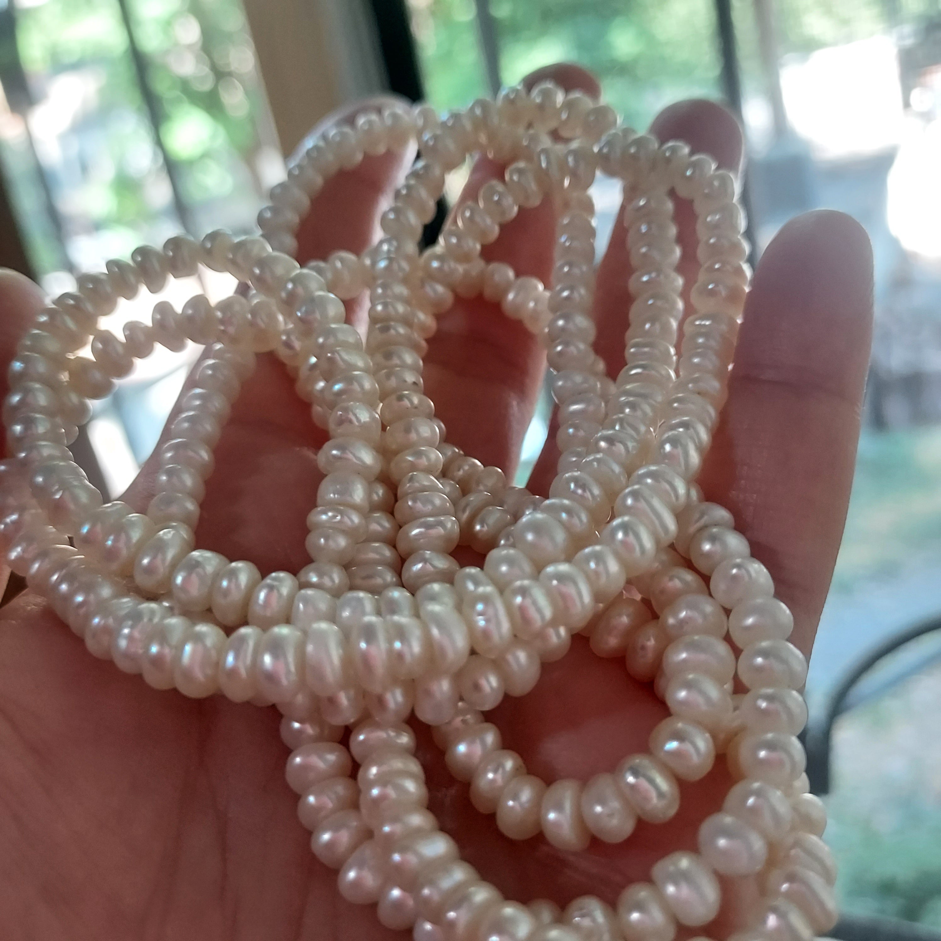 Natural Pearl Necklace | Luxury Handmade Fine Jewelry | Timeless Elegance