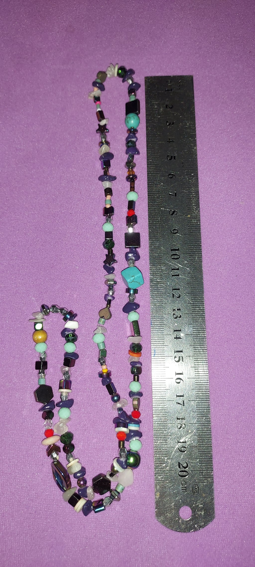 Multicolor Mixed Bead Long Boho Necklace | Boho & Eclectic Statement Jewelry