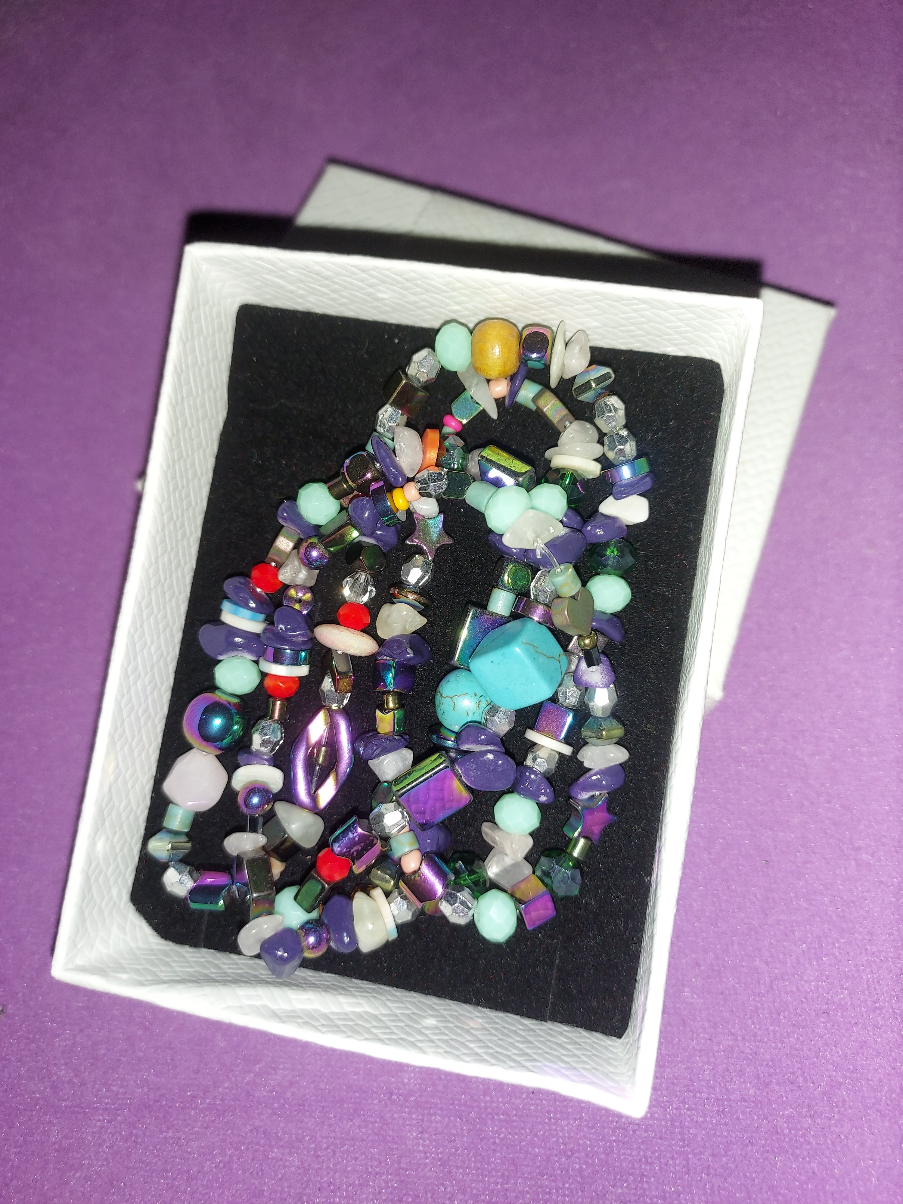 Multicolor Mixed Bead Long Boho Necklace | Boho & Eclectic Statement Jewelry