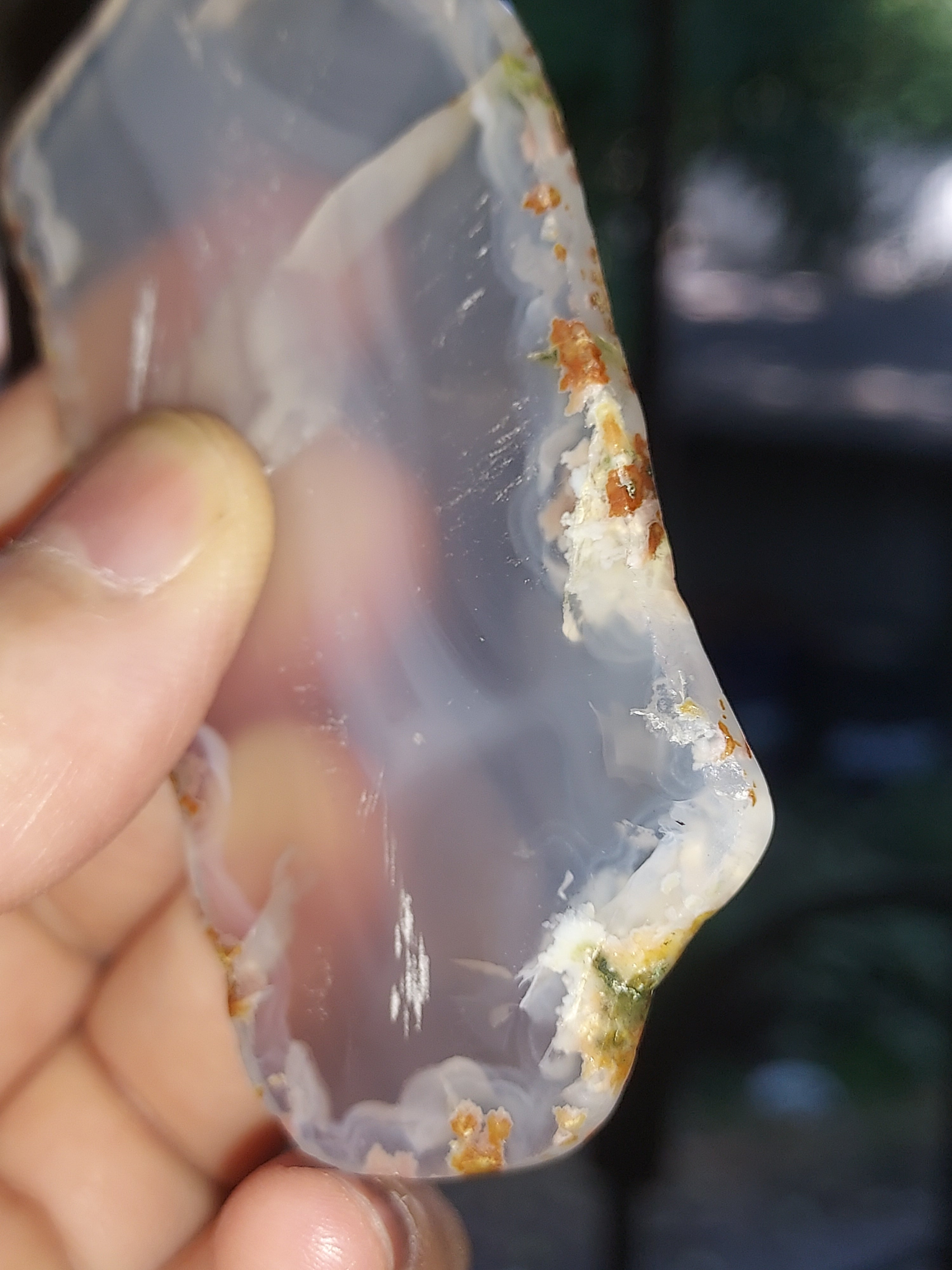 Hand-Polished Natural Agate Gemstone 24g | Unique Healing Crystal | Collector's Piece