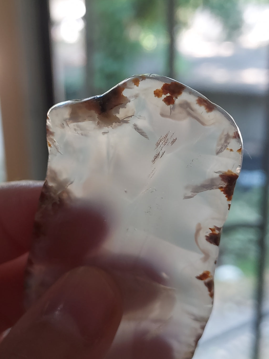 Hand-Polished Natural Agate Gemstone 24g | Unique Healing Crystal | Collector's Piece