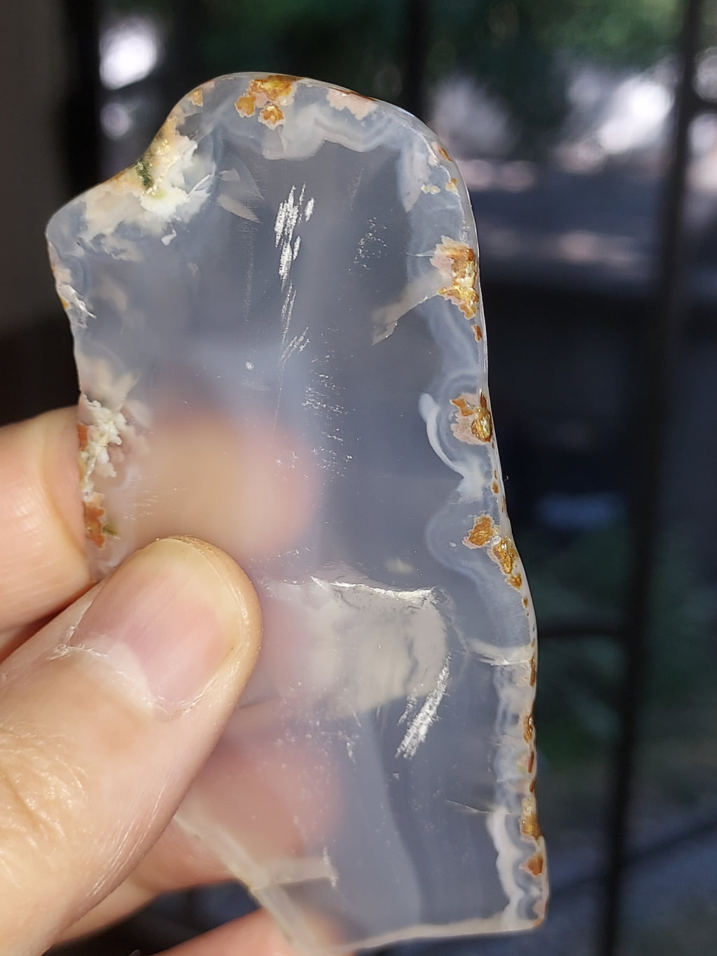 Hand-Polished Natural Agate Gemstone 24g | Unique Healing Crystal | Collector's Piece