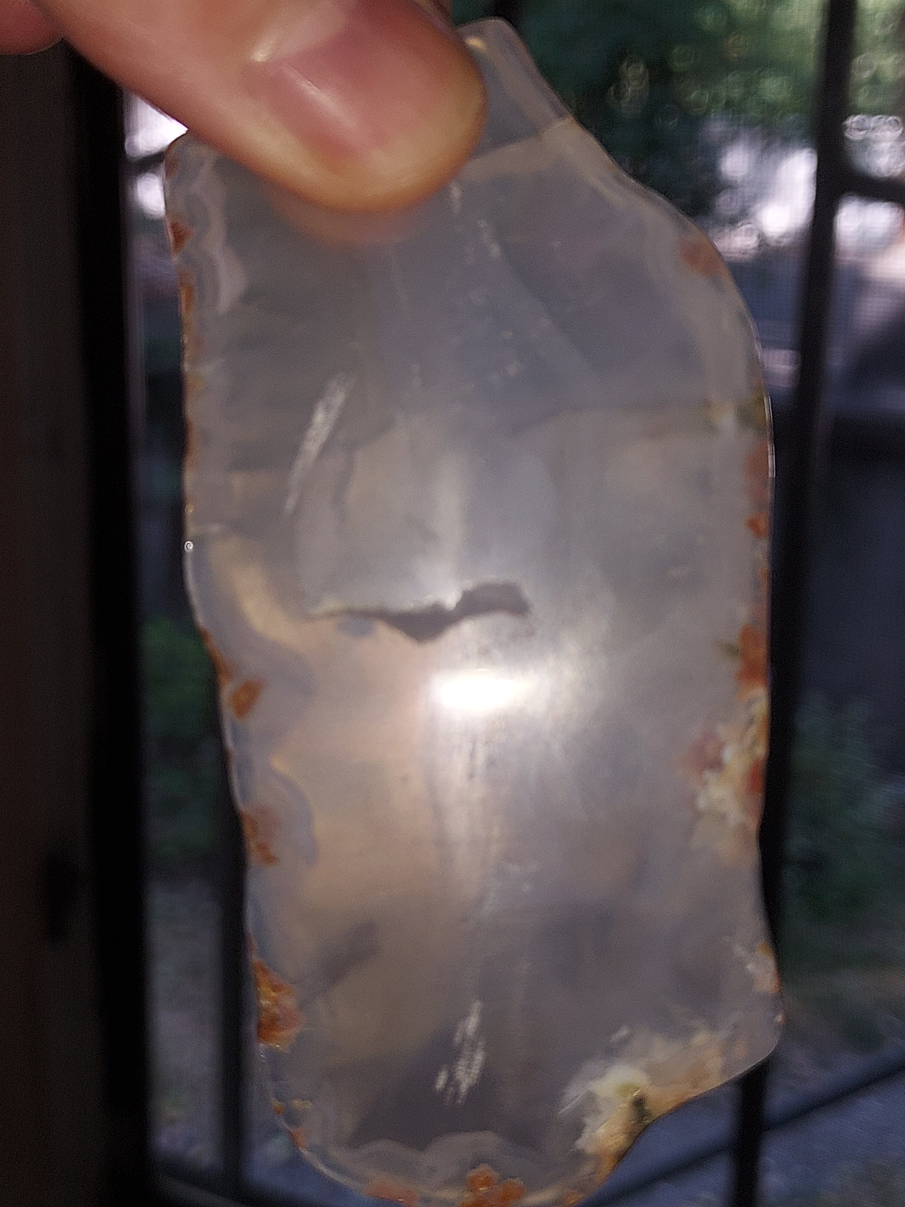 Hand-Polished Natural Agate Gemstone 24g | Unique Healing Crystal | Collector's Piece