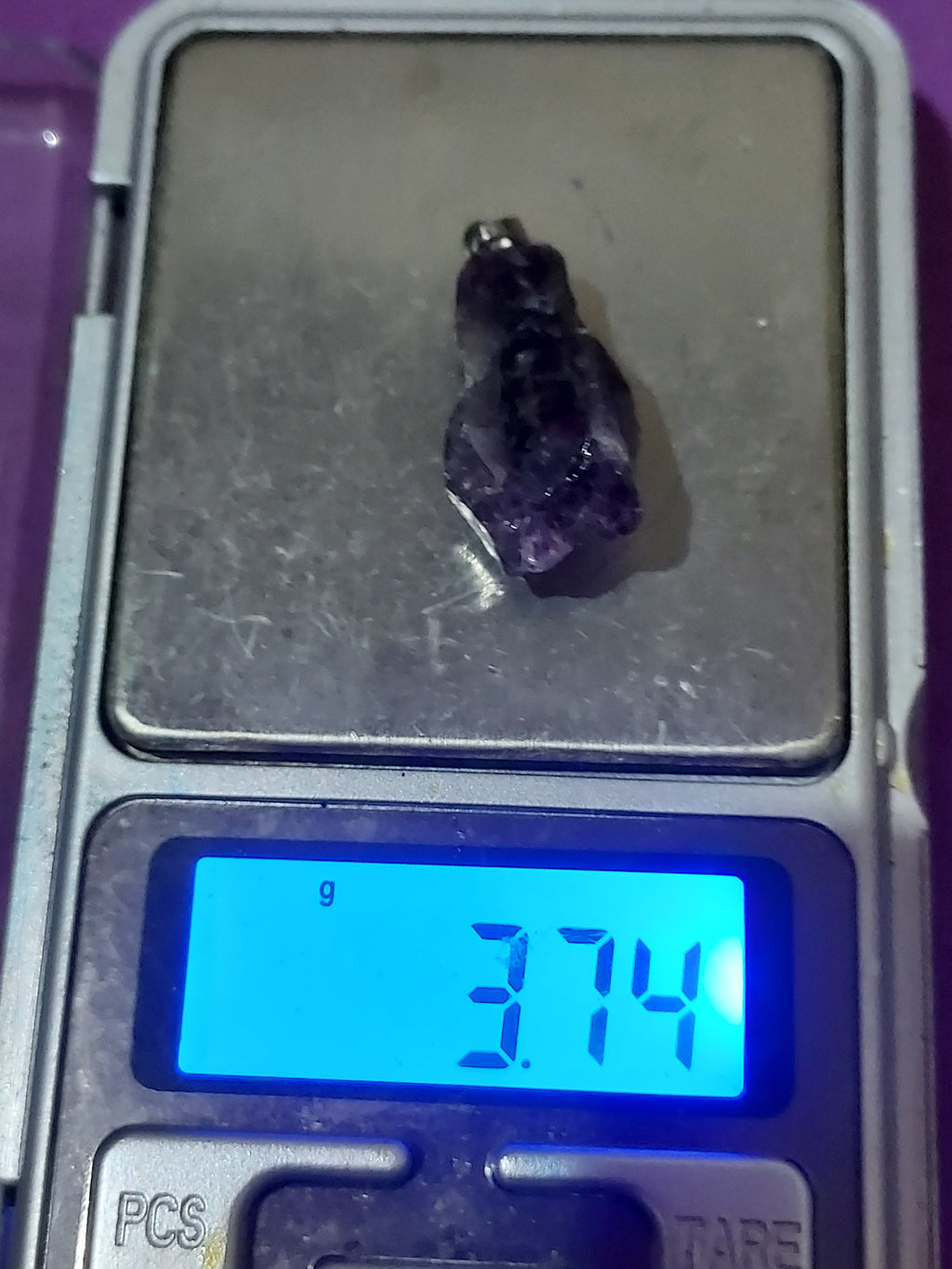 Natural Amethyst Pendant | Deep Purple Healing Crystal Necklace | Stone of Calm & Intuition