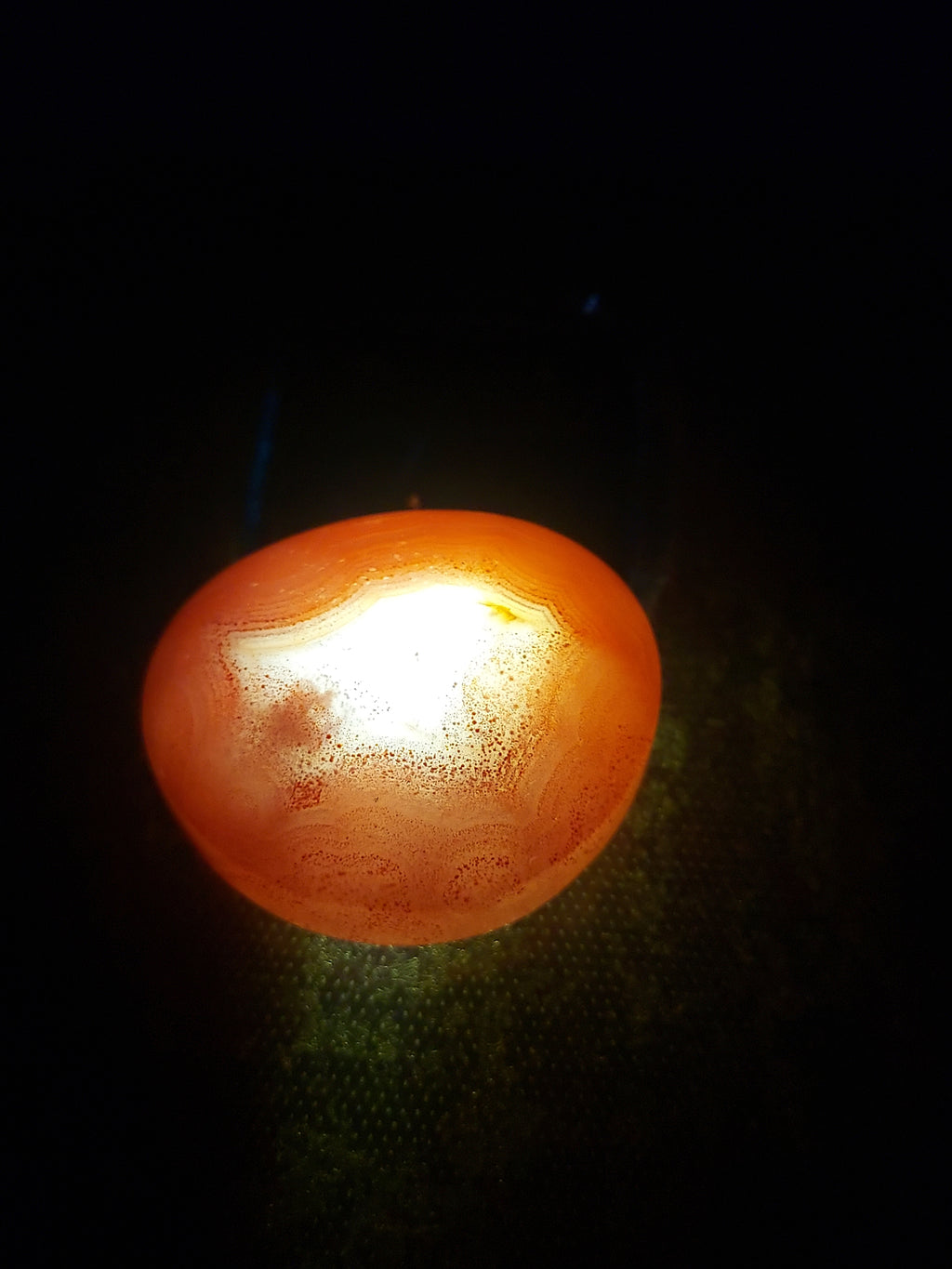 Natural Red Agate Gemstone | Rare Hand-Polished Specimen | Healing Crystal Collector's Piece