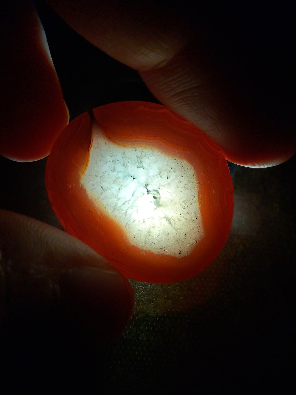 Natural Red Agate Gemstone | Rare Hand-Polished Specimen | Healing Crystal Collector's Piece