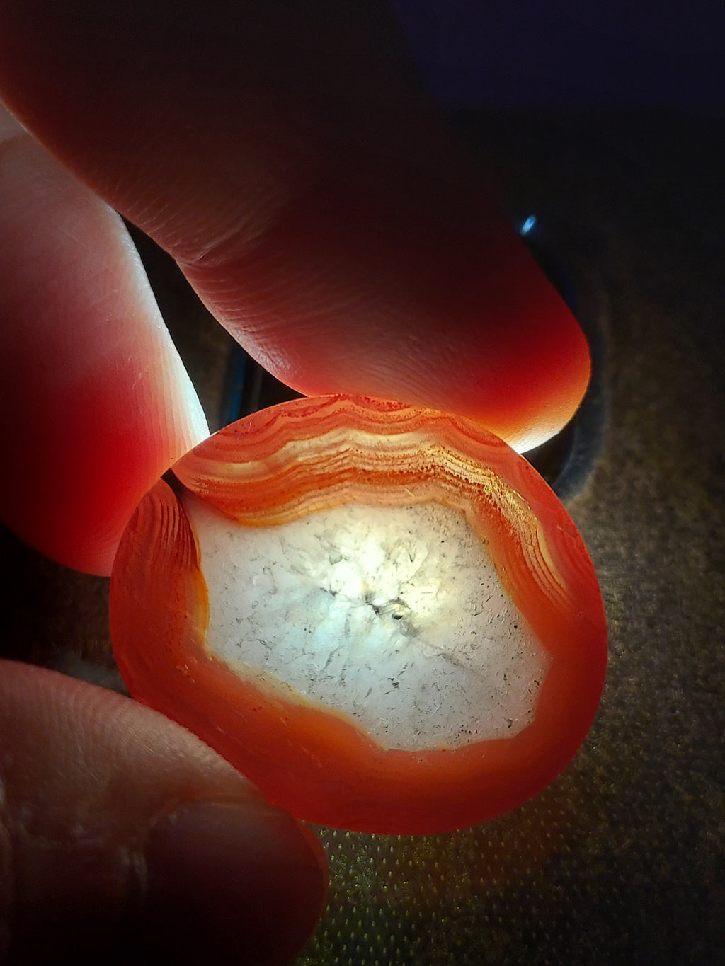 Natural Red Agate Gemstone | Rare Hand-Polished Specimen | Healing Crystal Collector's Piece