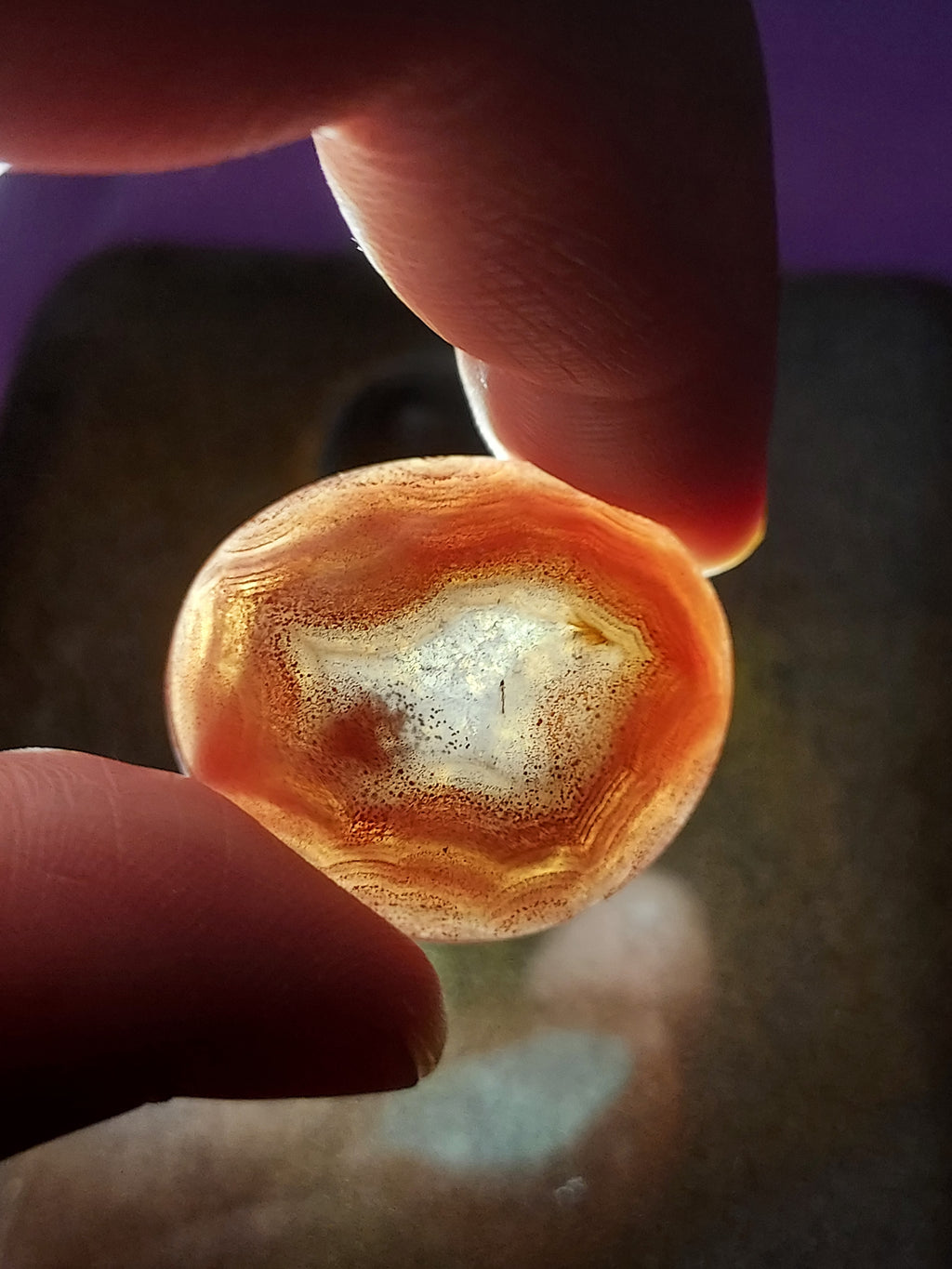 Natural Red Agate Gemstone | Rare Hand-Polished Specimen | Healing Crystal Collector's Piece