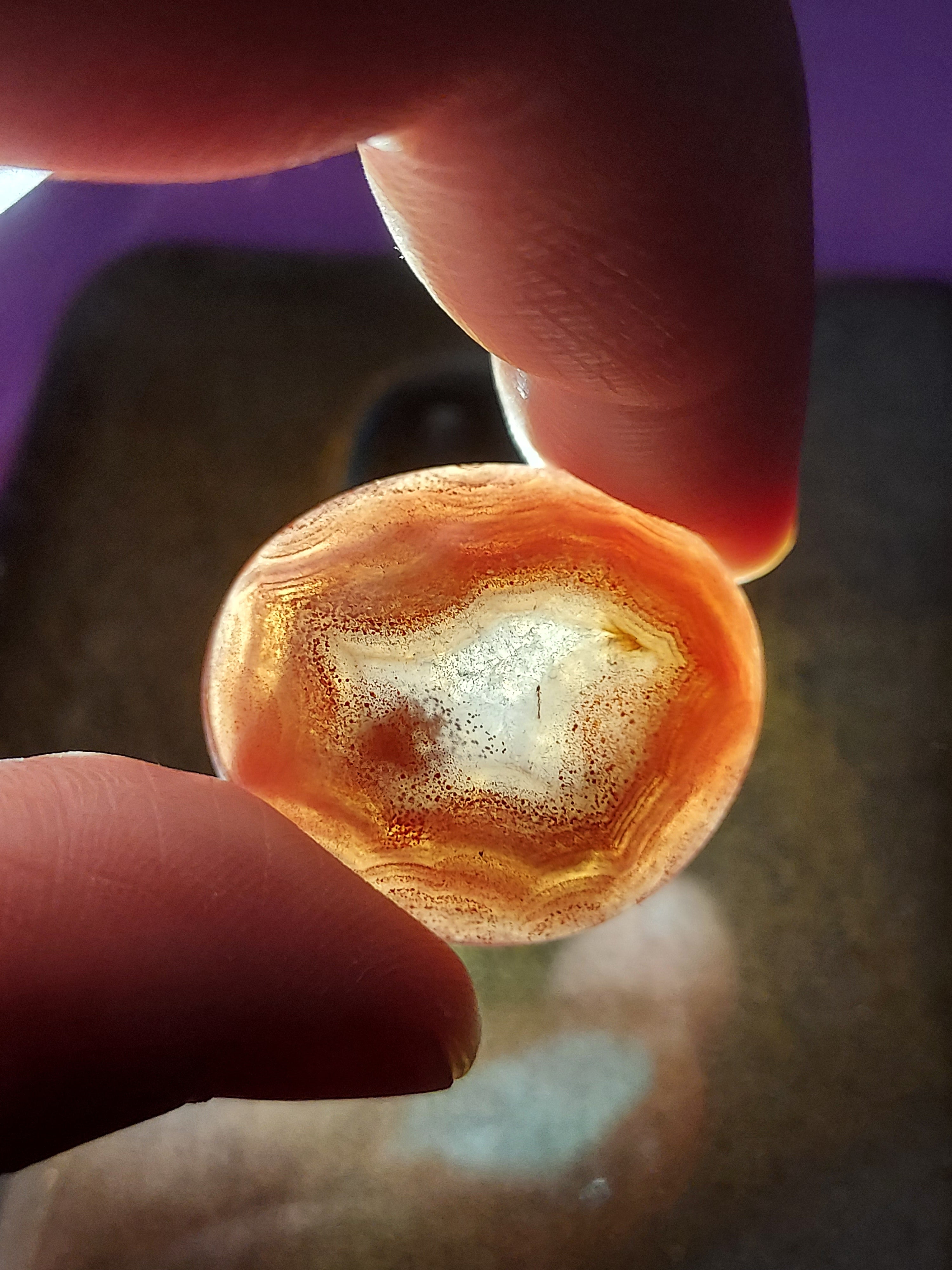 Natural Red Agate Gemstone | Rare Hand-Polished Specimen | Healing Crystal Collector's Piece