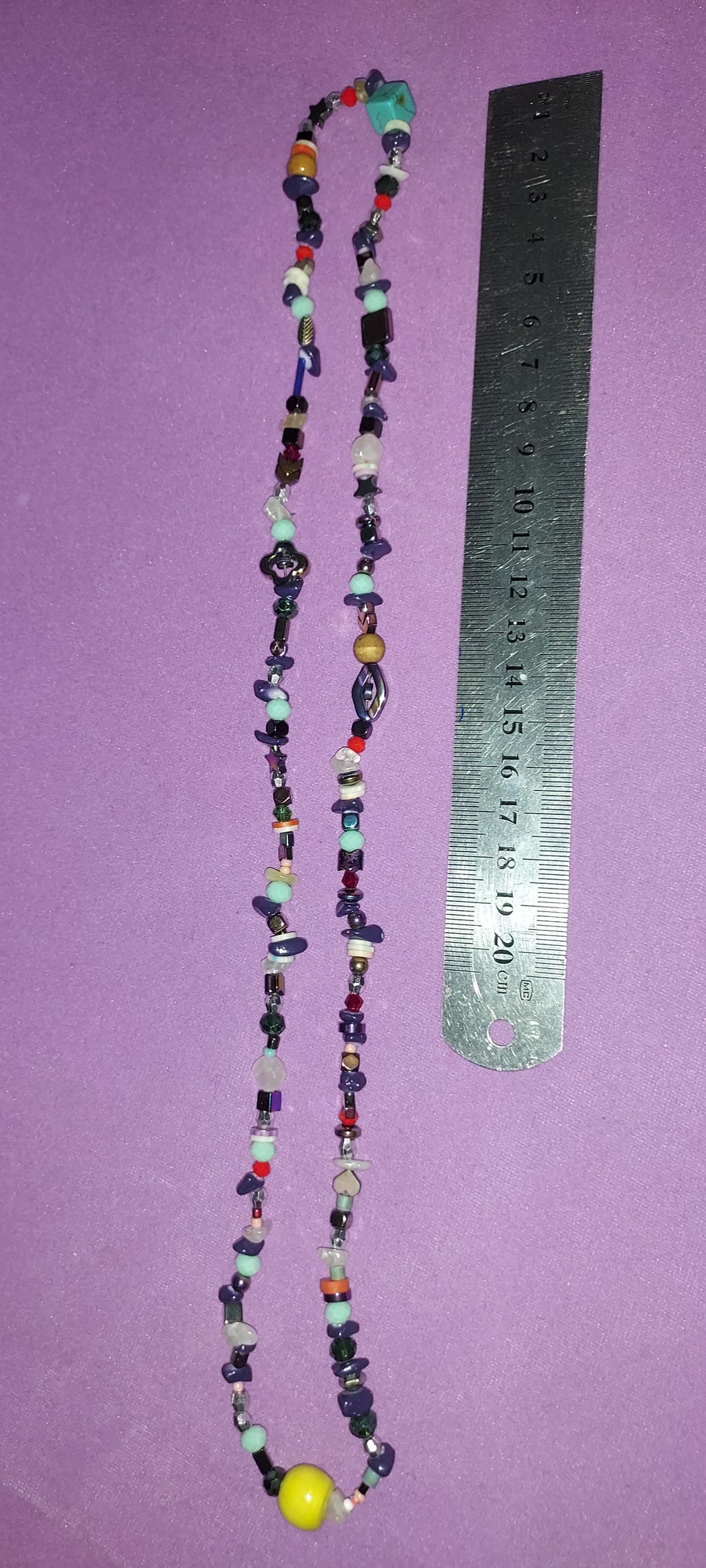 Multicolor Mixed Bead Long Boho Necklace | Boho & Eclectic Statement Jewelry