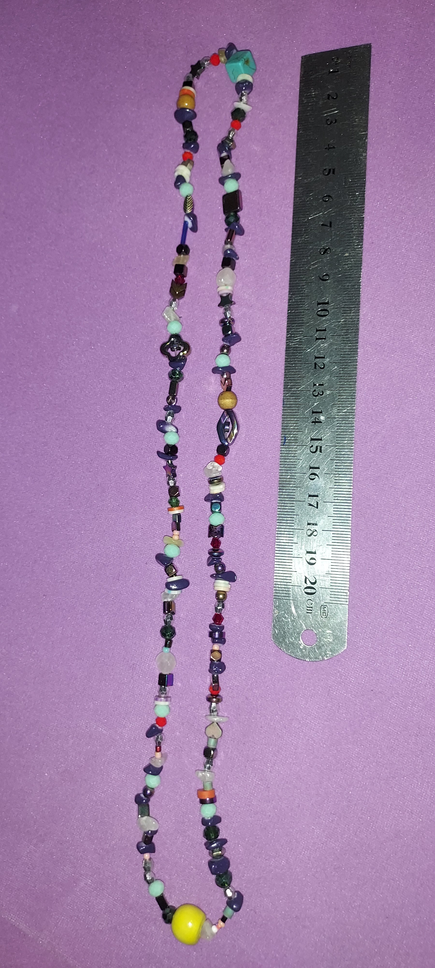 Multicolor Mixed Bead Long Boho Necklace | Boho & Eclectic Statement Jewelry