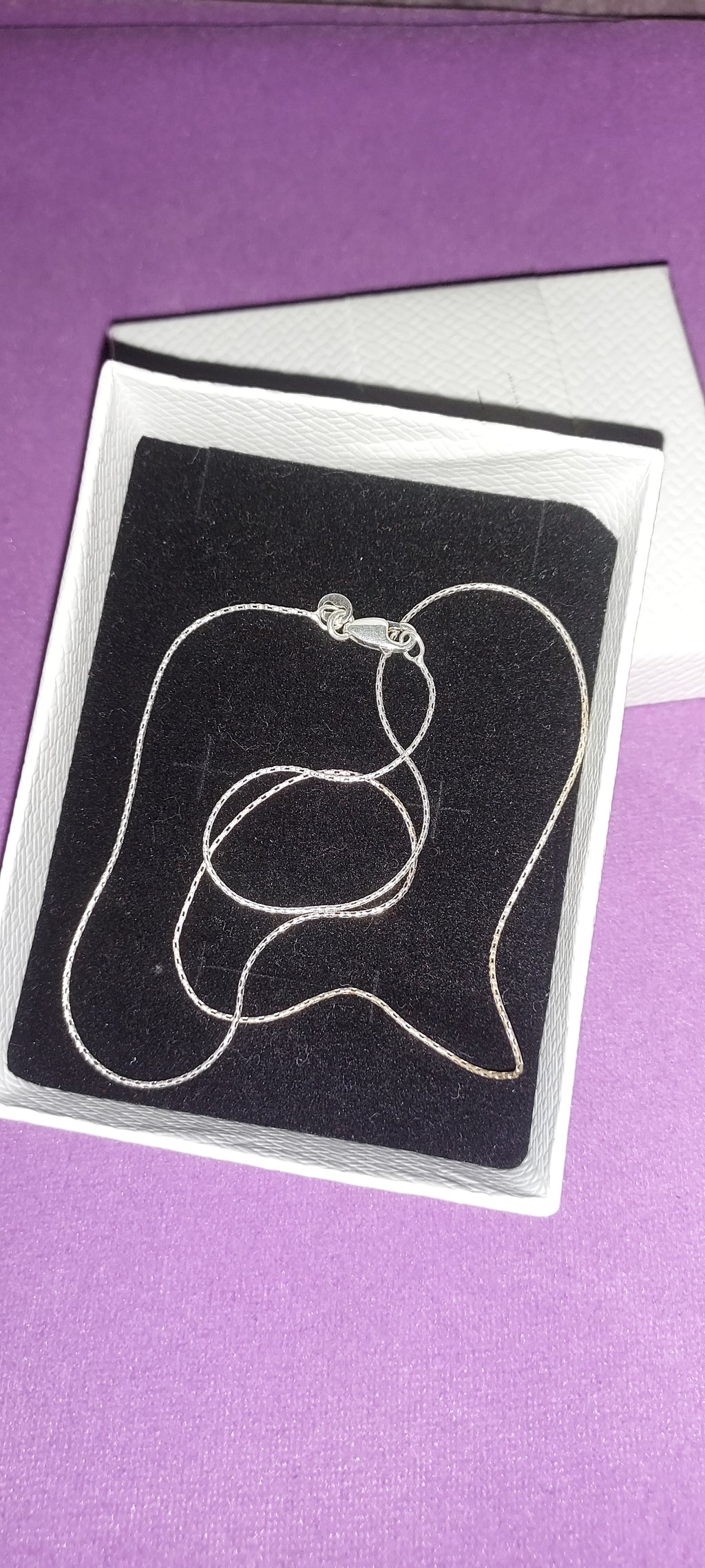 sterling silver necklace - 925 - 1.9 grams
