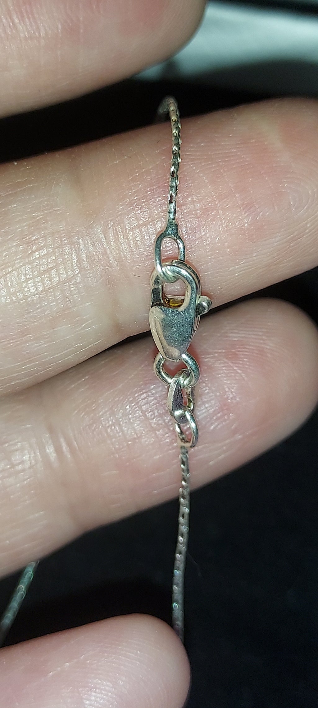 sterling silver necklace - 925 - 1.9 grams