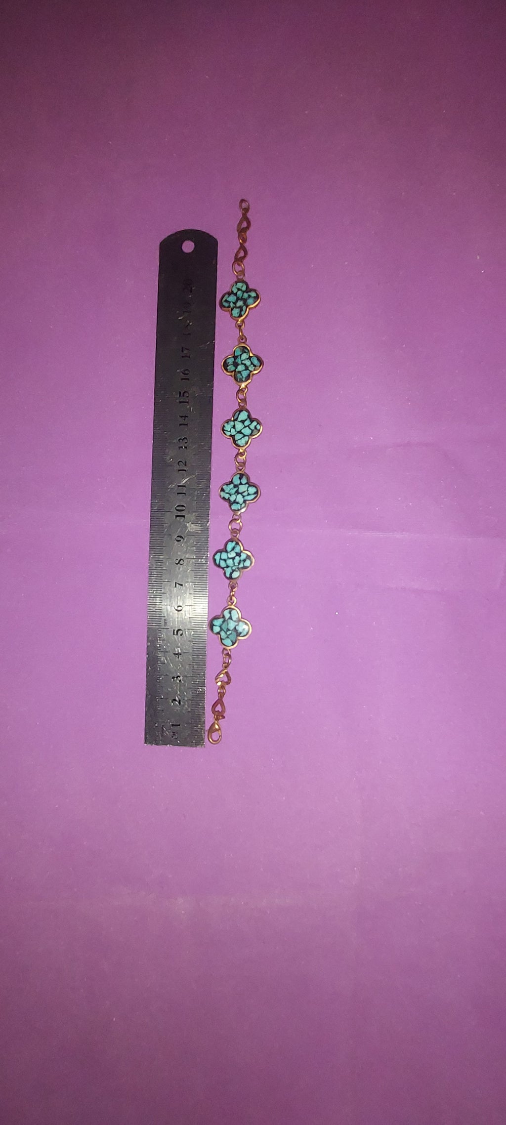 Turquoise Inlay Copper Bracelet | Handmade Boho Jewelry | Natural Gemstone Statement Piece