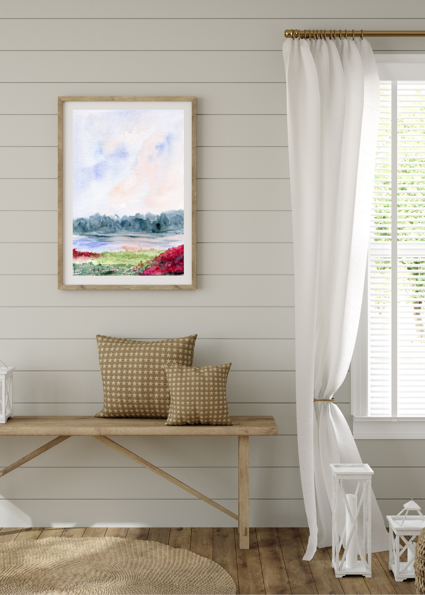 Vintage Wall Art - 24x36 inch - Home Decor & Print on Demand - Instant Download