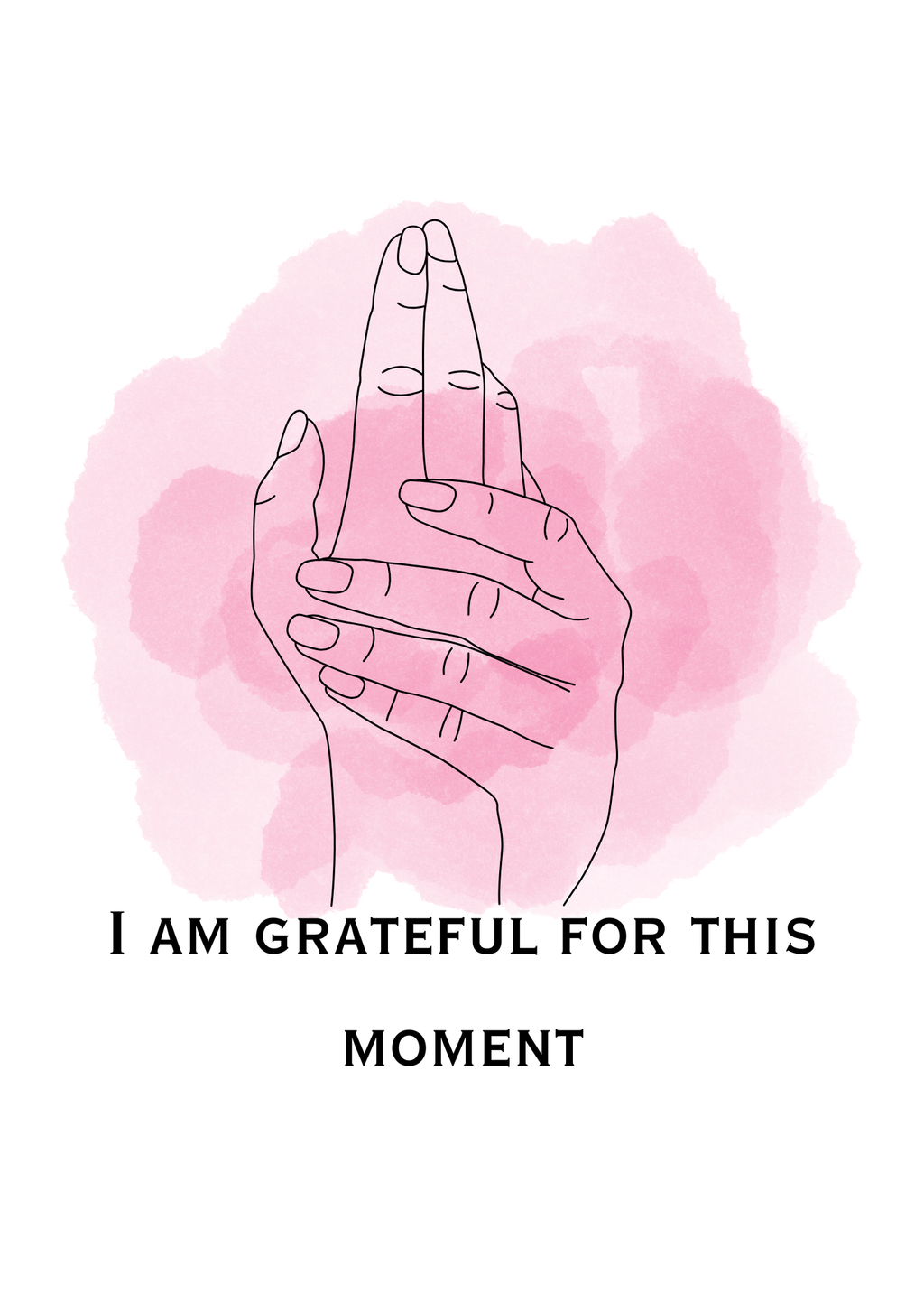 10 Positive Affirmations for Living in the Moment - 5 Sizes Bundle for Home Decor & Print on Demand