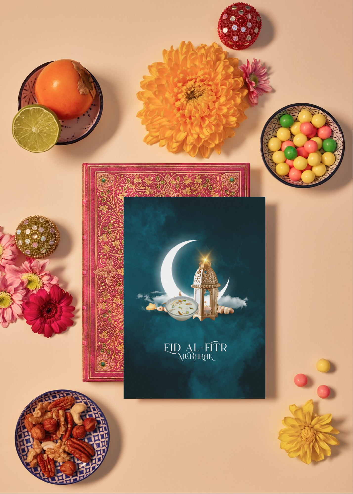 11 Ramadan & Eid Al-Fitr Mubarak Cards & Wall Art for Home Decor, Kids Room & Nursery - Digital Bundle for Islamic Families