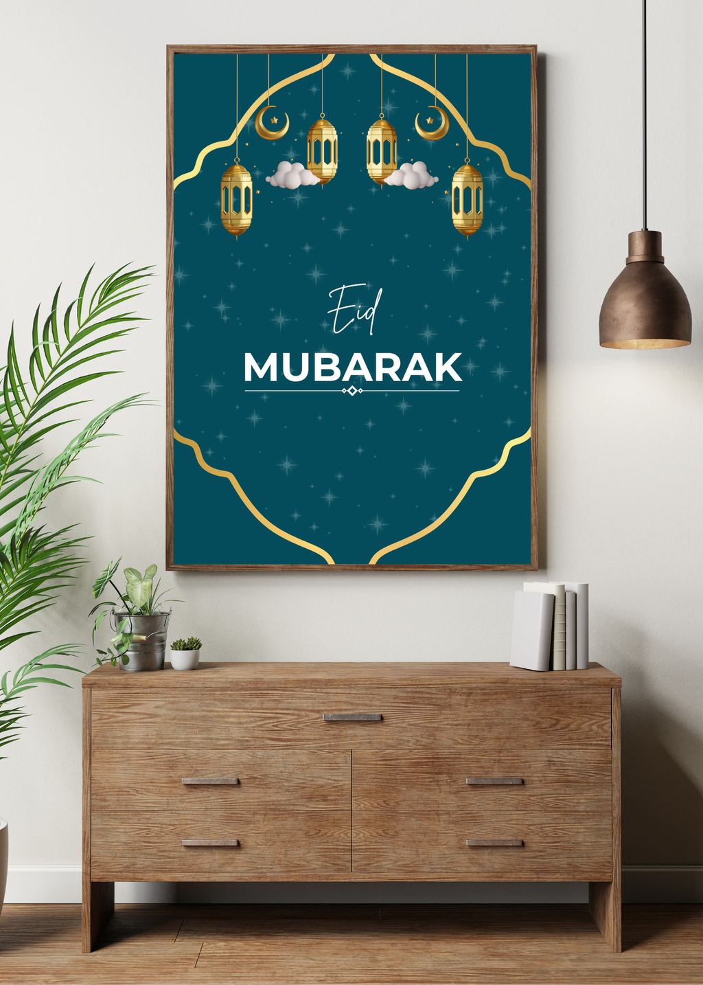 11 Ramadan & Eid Al-Fitr Mubarak Cards & Wall Art for Home Decor, Kids Room & Nursery - Digital Bundle for Islamic Families