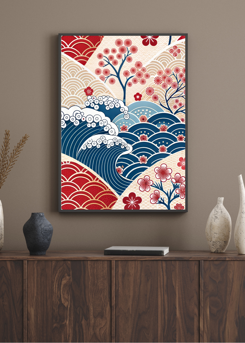 23 Japanese Inspired Wall Art - 24-36 inch - Home Decor, Kids Room & Print on Demand - Instant Download