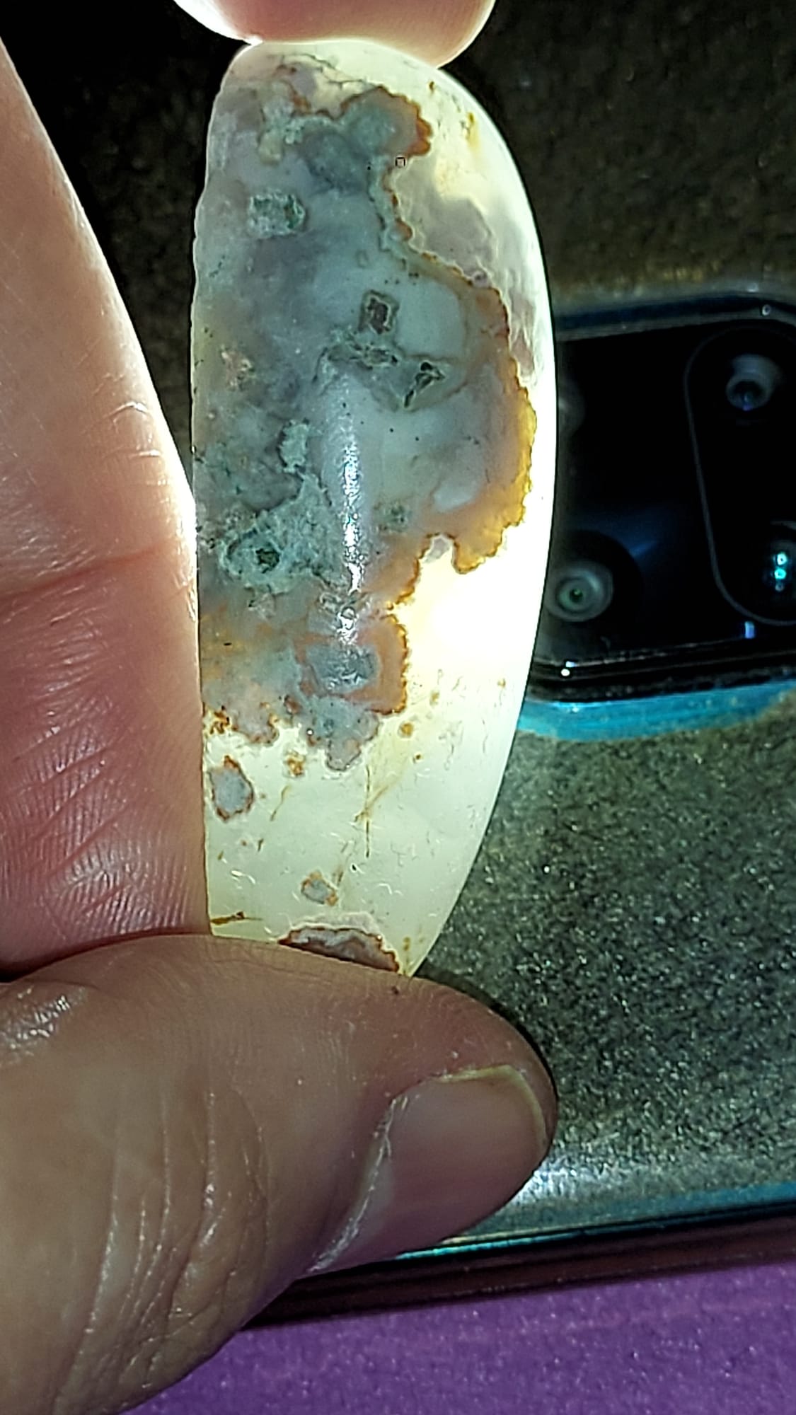 Flower Agate Gemstone | Natural Cherry Blossom Agate | Healing Crystal