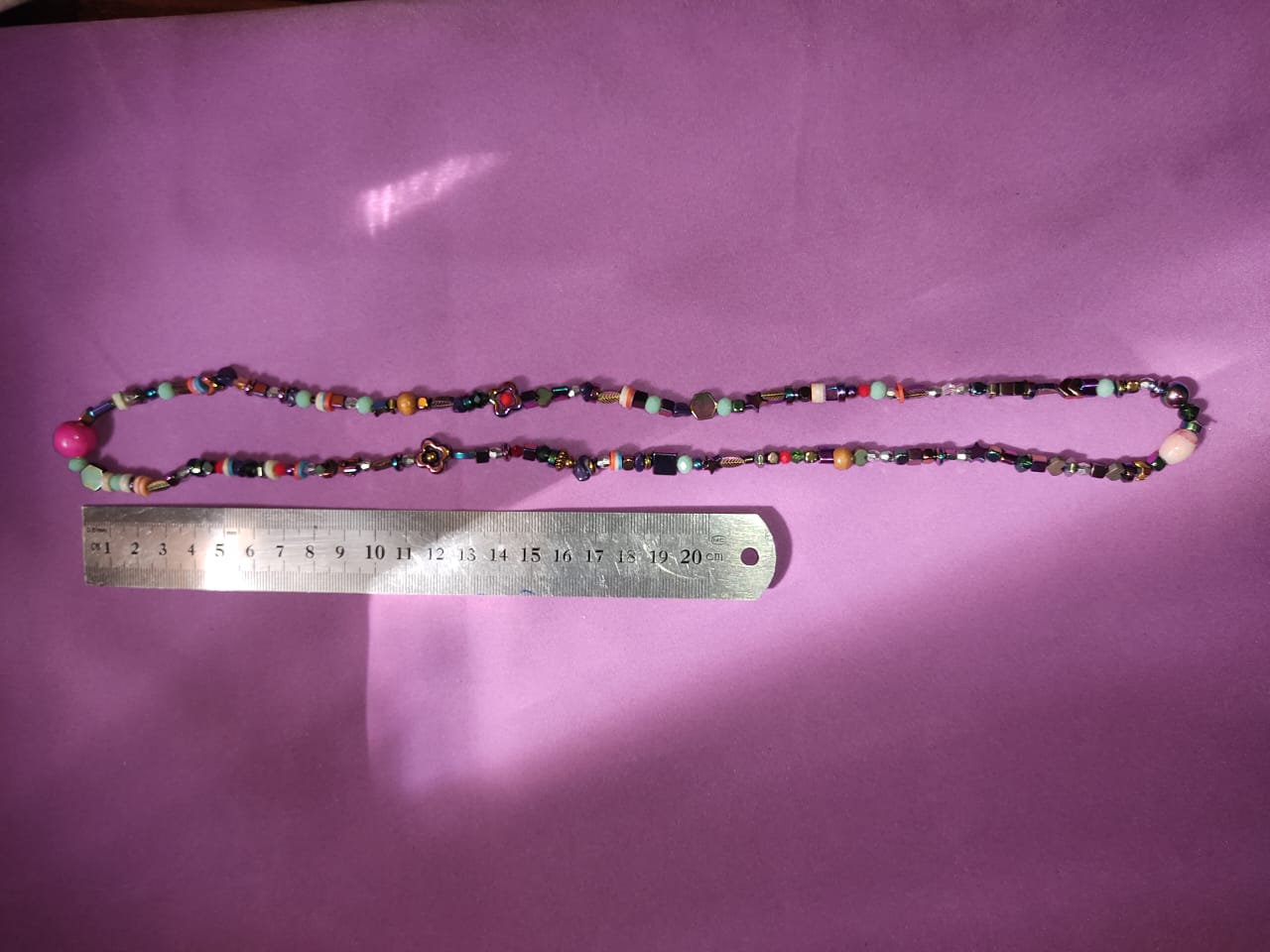 Multicolor Mixed Bead Long Boho Necklace | Boho & Eclectic Statement Jewelry