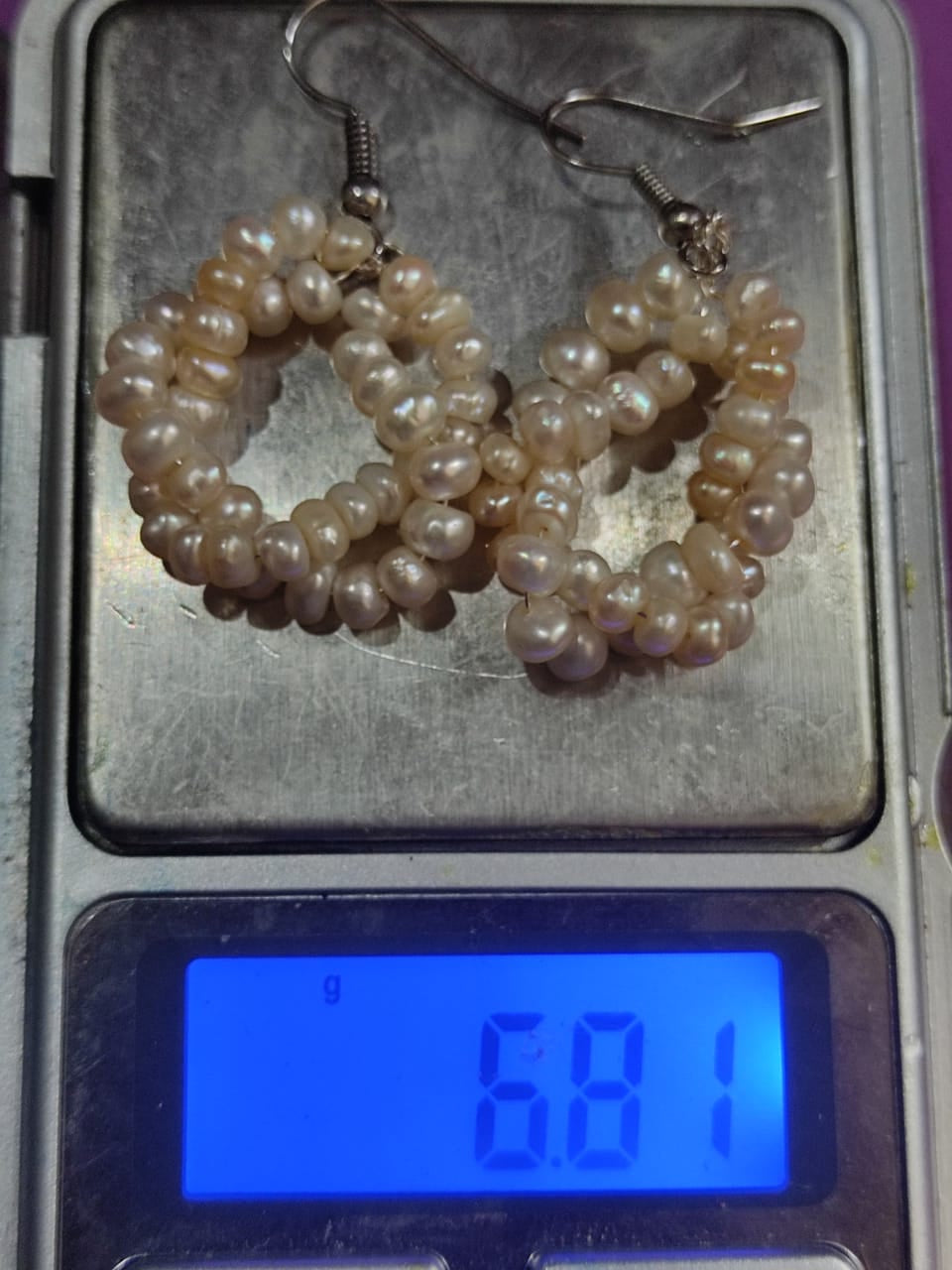 natural pearl earrings