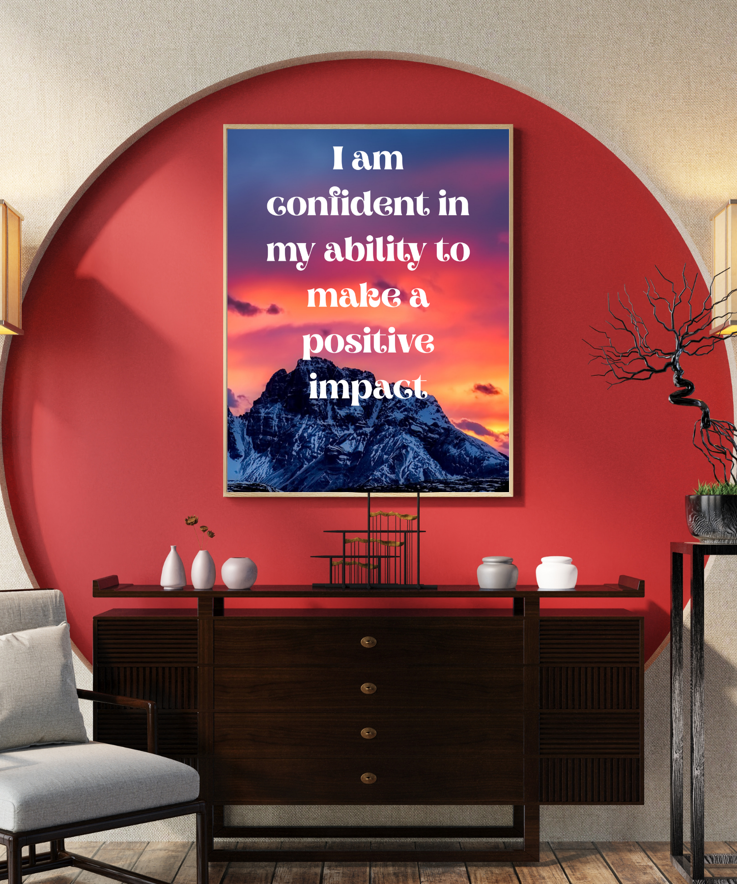 100 Affirmation Quotes for Self-Love & Positivity - 24×36" Digital Download for Wall Art & Print on Demand