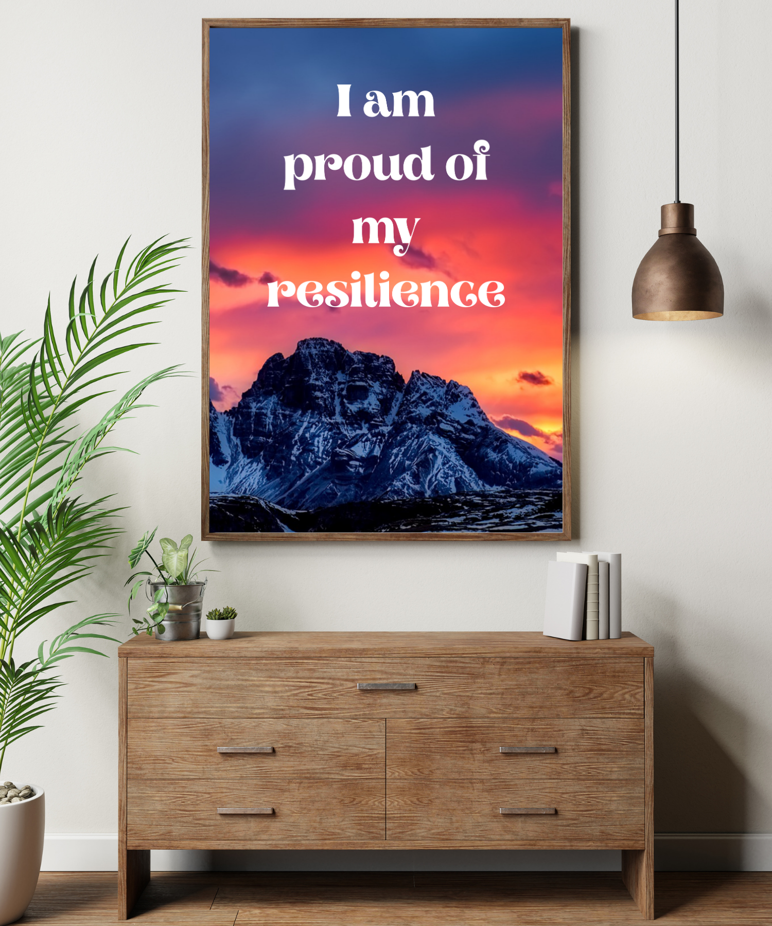 100 Affirmation Quotes for Self-Love & Positivity - 24×36" Digital Download for Wall Art & Print on Demand