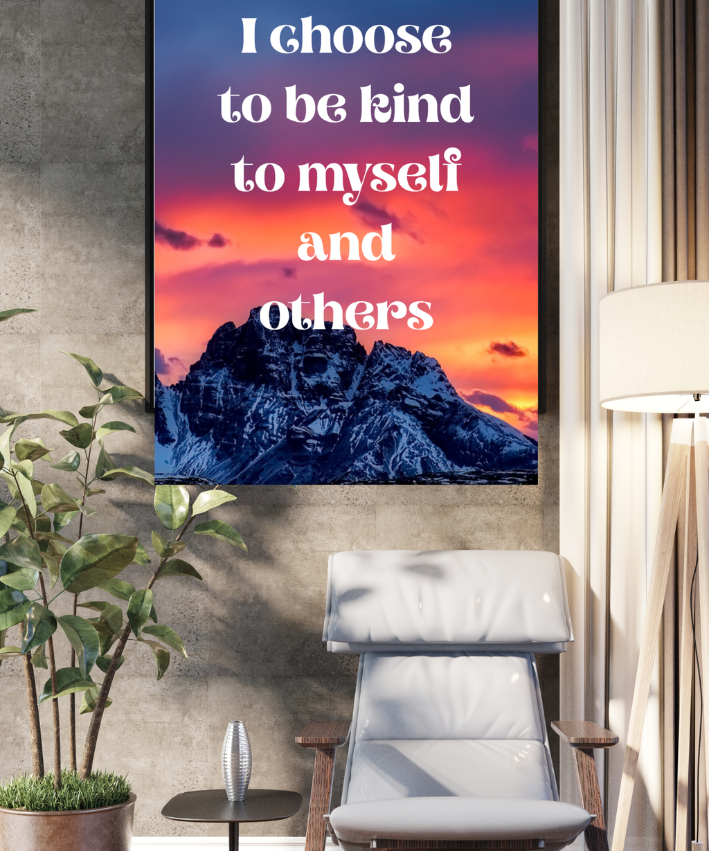 100 Affirmation Quotes for Self-Love & Positivity - 24×36" Digital Download for Wall Art & Print on Demand