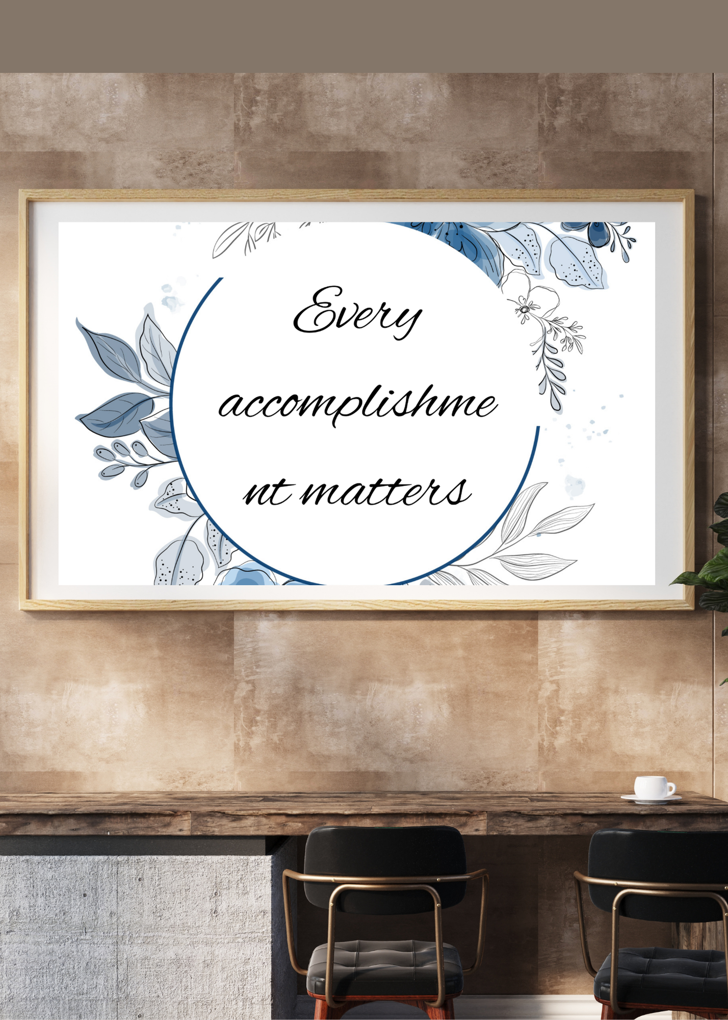 ADHD Affirmation Wall Art - 36x24 inch - Mental Health Decor - Instant Download