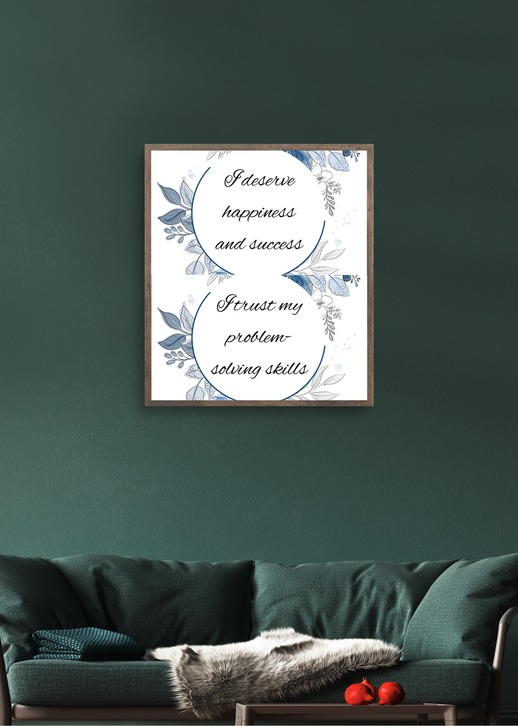 ADHD Affirmation Wall Art - 36x24 inch - Mental Health Decor - Instant Download