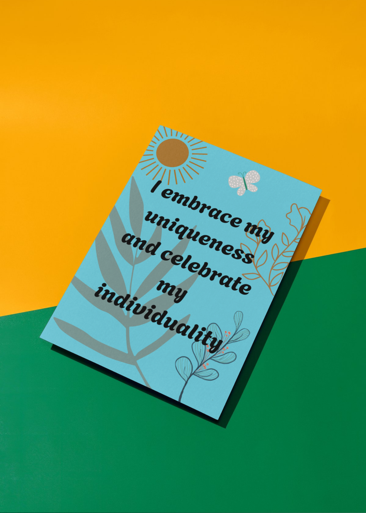 10 Boho Affirmation Cards - Print on Demand & Digital Download
