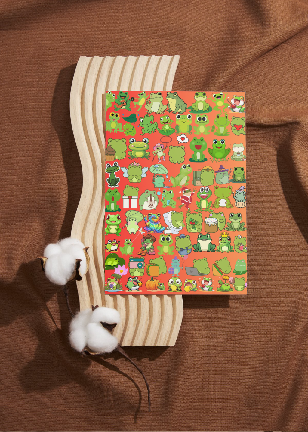 3 Cute Animal Cartoons Bundle - Capybara, Frog & Siberian Dog for Kids' Room & Print on Demand
