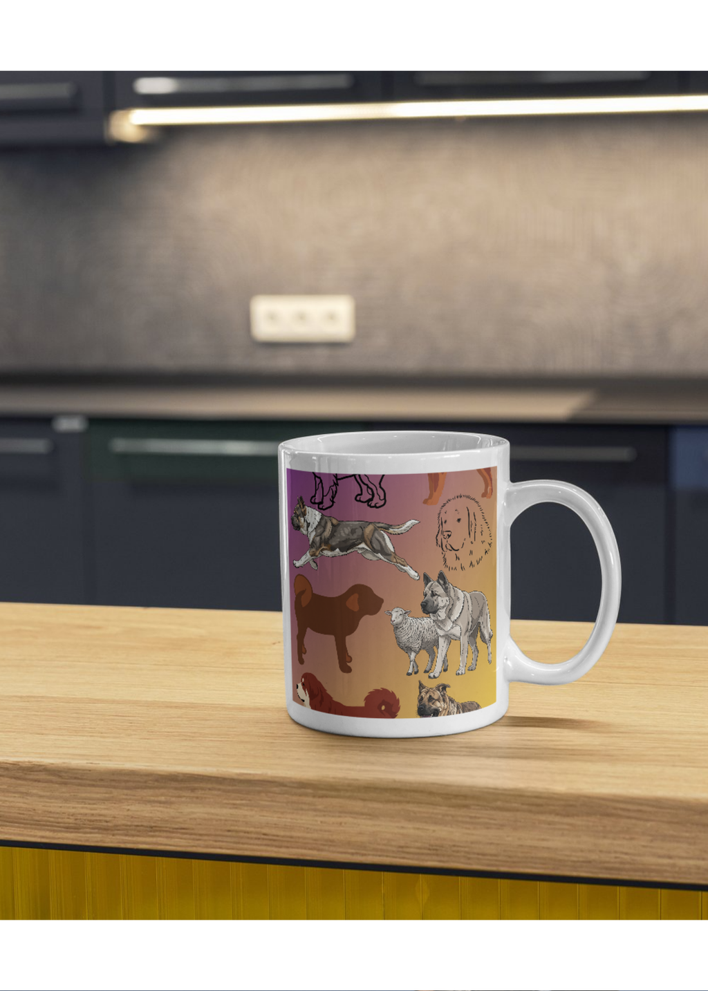 3 Cute Animal Cartoons Bundle - Capybara, Frog & Siberian Dog for Kids' Room & Print on Demand