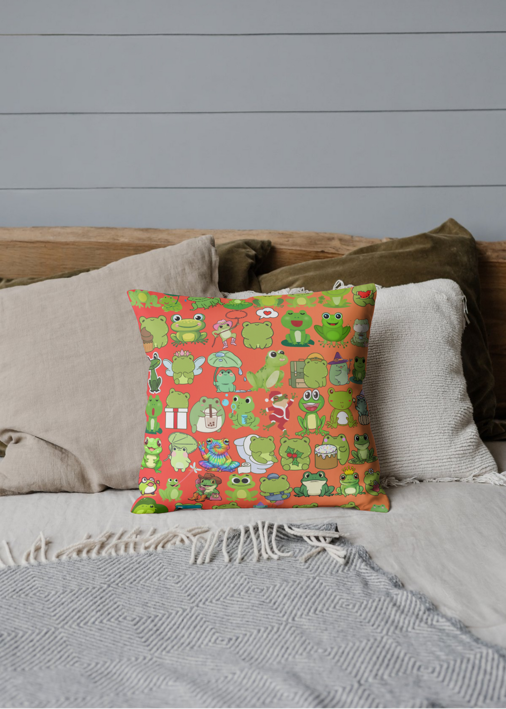 3 Cute Animal Cartoons Bundle - Capybara, Frog & Siberian Dog for Kids' Room & Print on Demand