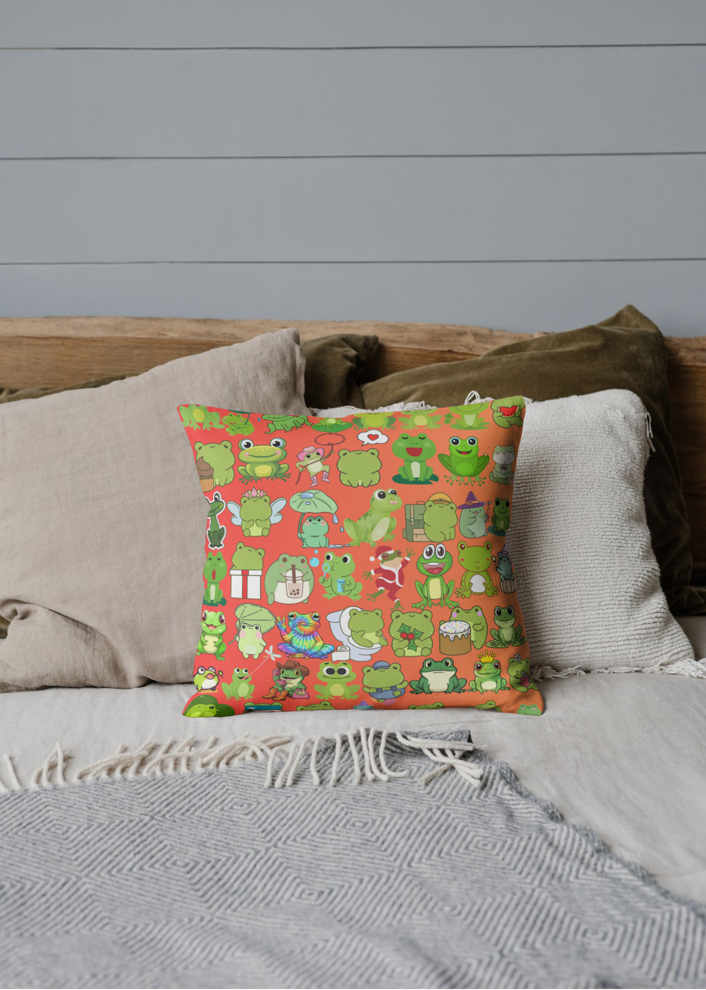 3 Cute Animal Cartoons Bundle - Capybara, Frog & Siberian Dog for Kids' Room & Print on Demand