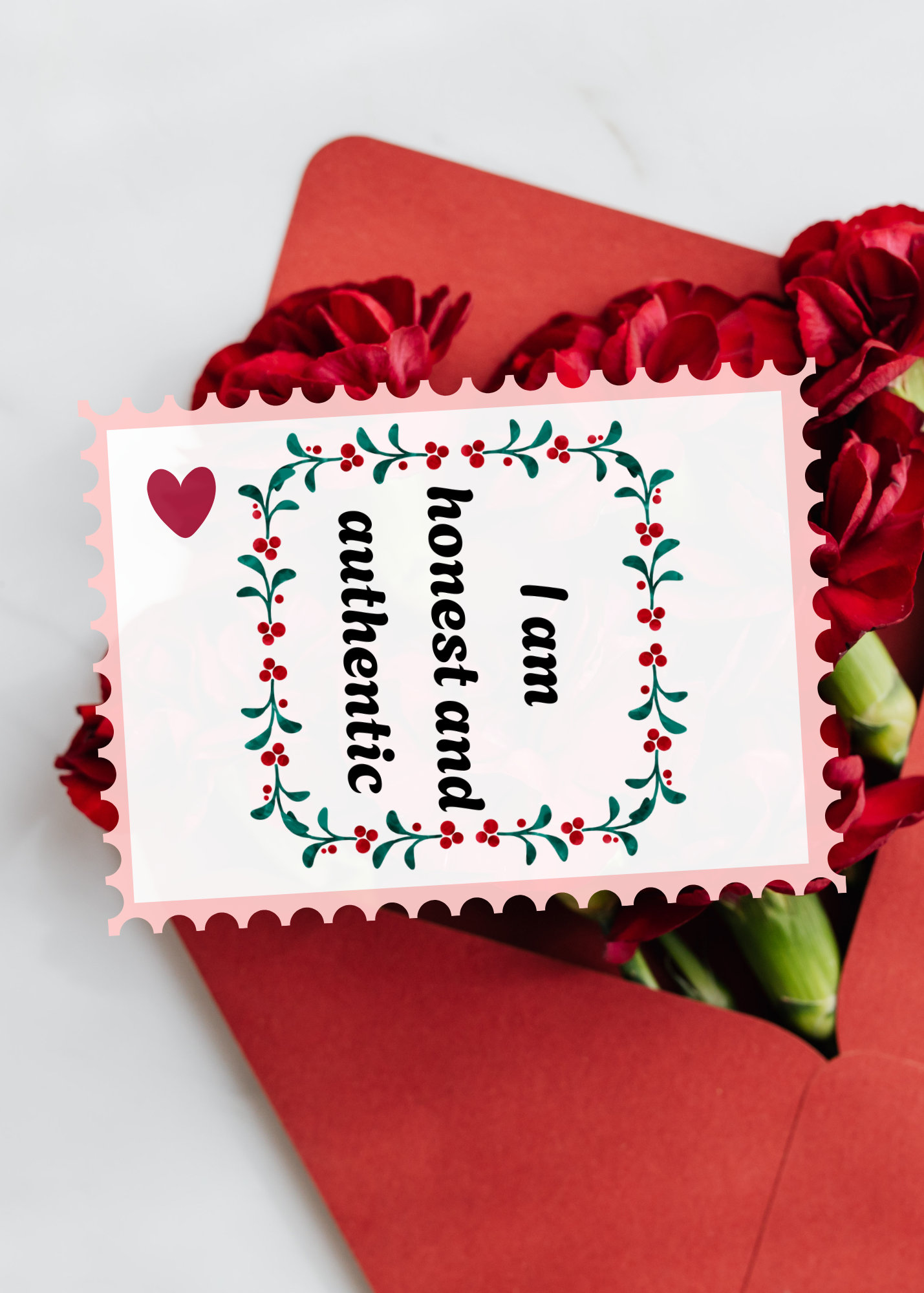 13 Christmas Positive Affirmation Cards - Digital Download for Holiday Gifts & Print on Demand
