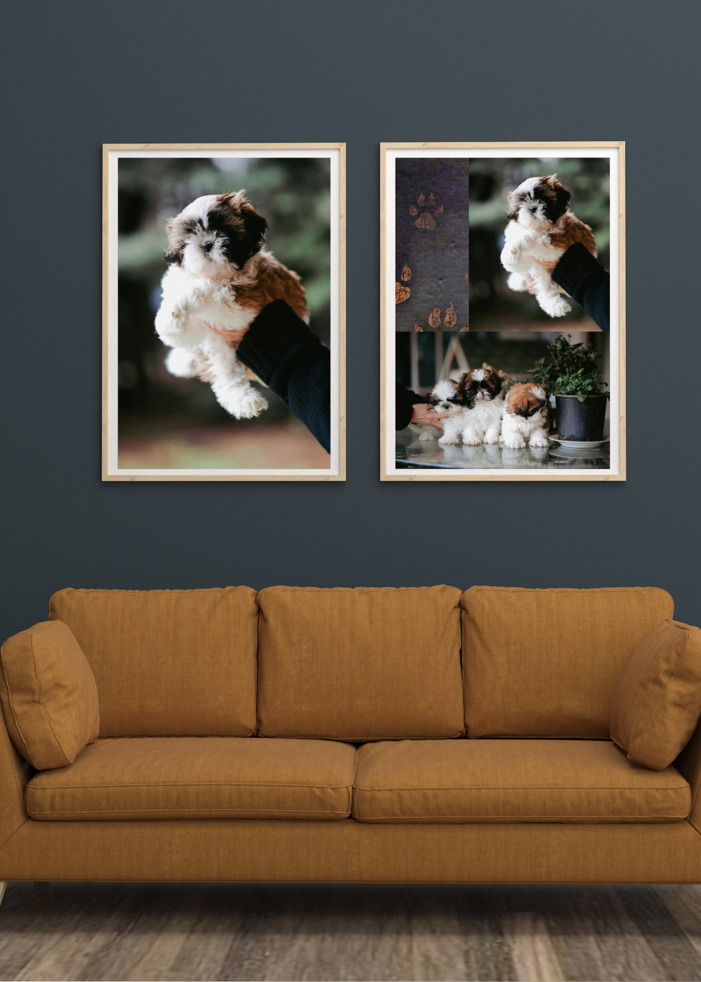19 Cute Dogs Portraits Wall Art - 2 Sizes - Kids Room & Nursery Decor - Print on Demand - Instant Download