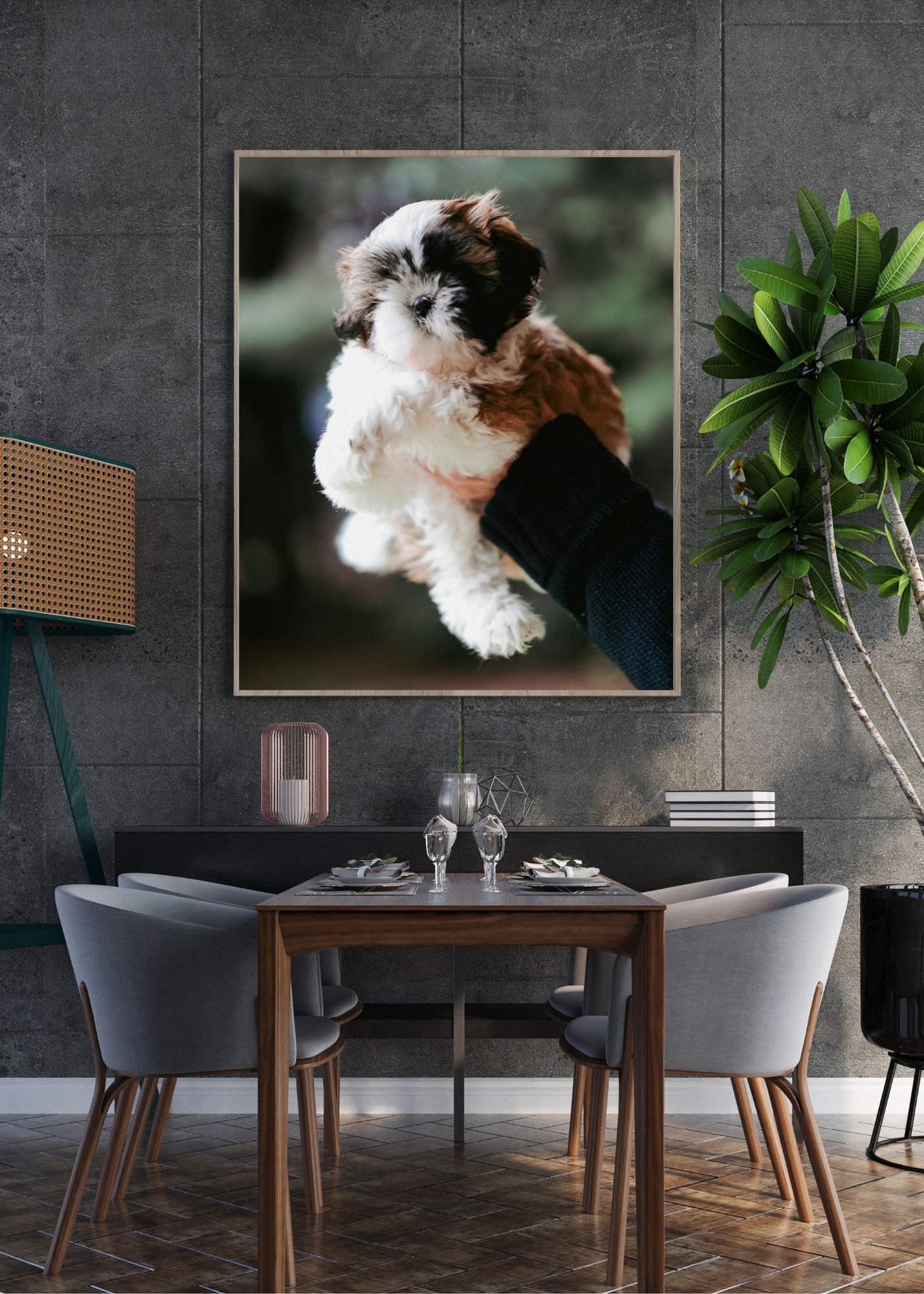 19 Cute Dogs Portraits Wall Art - 2 Sizes - Kids Room & Nursery Decor - Print on Demand - Instant Download