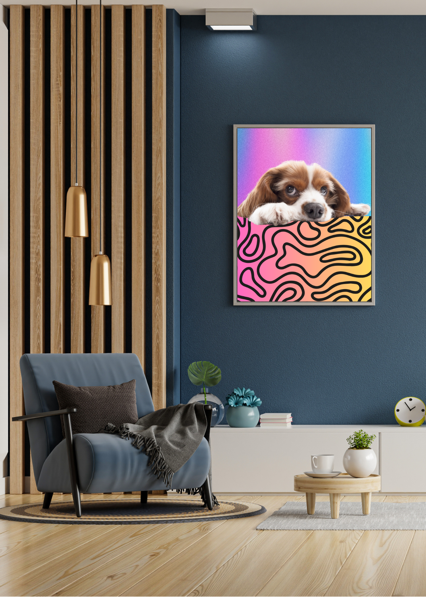 19 Cute Dogs Portraits Wall Art - 2 Sizes - Kids Room & Nursery Decor - Print on Demand - Instant Download