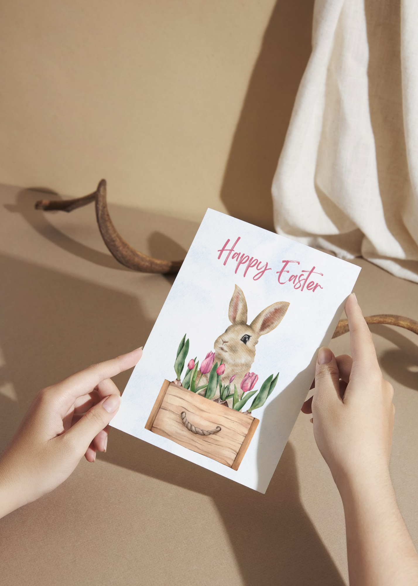 20 Easter Cards - 5x7 inch - Easter Celebrations & Print on Demand - Instant Download