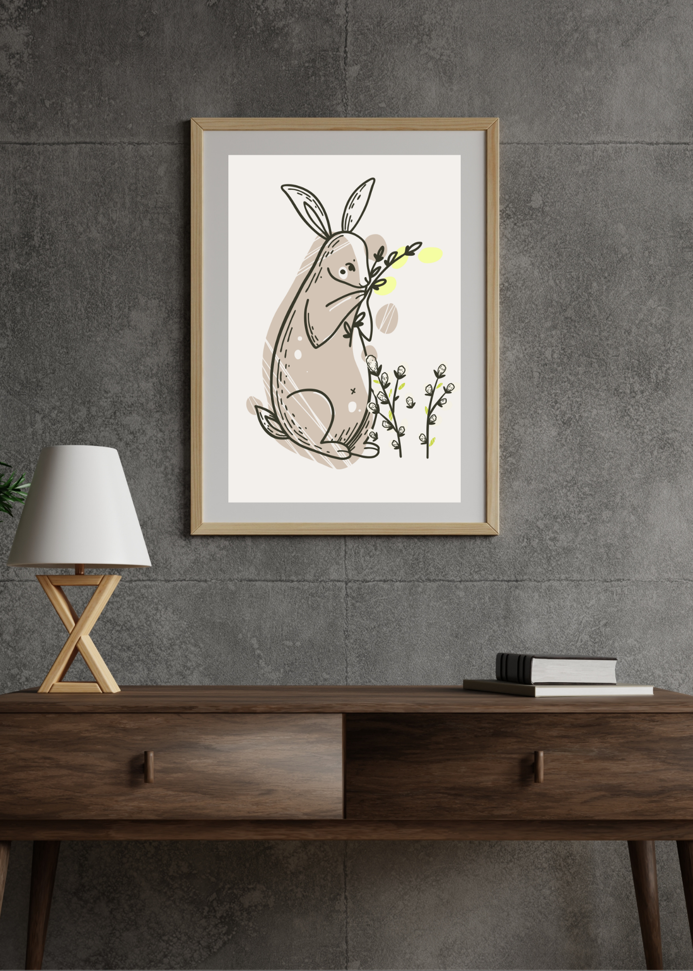 70 Easter Rabbit Kids Room & Nursery Wall Art - Instant Download