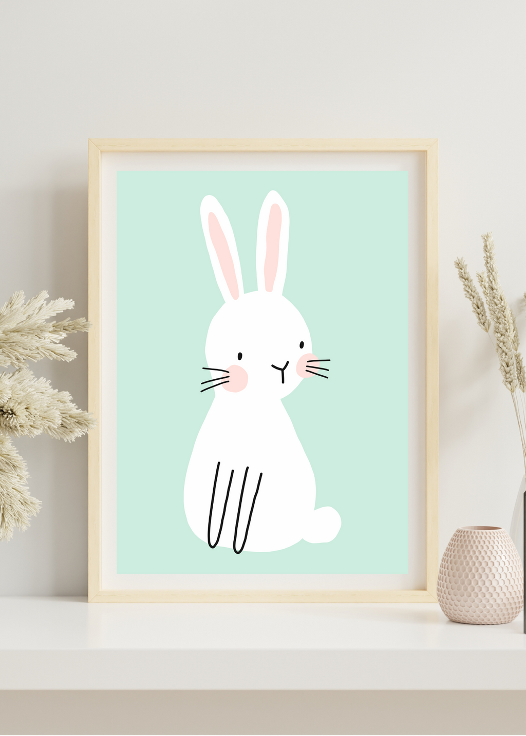 70 Easter Rabbit Kids Room & Nursery Wall Art - Instant Download