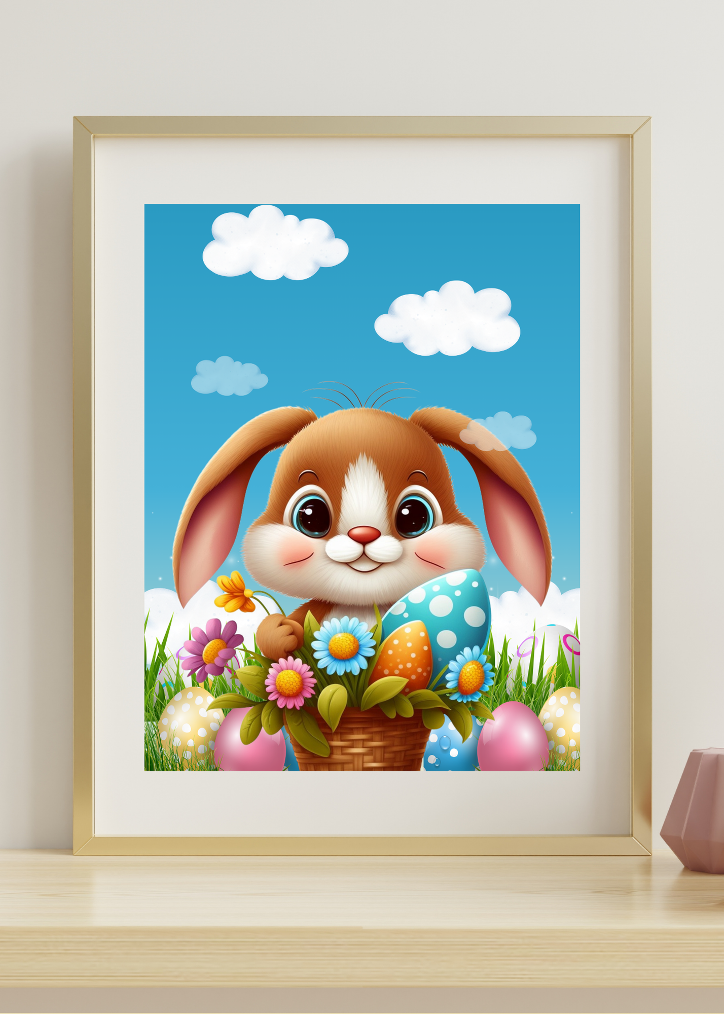 70 Easter Rabbit Kids Room & Nursery Wall Art - Instant Download