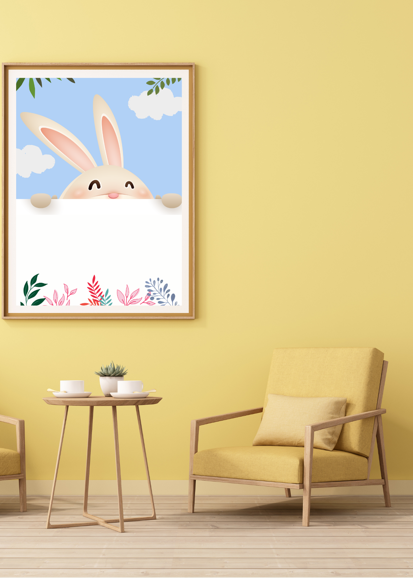 70 Easter Rabbit Kids Room & Nursery Wall Art - Instant Download