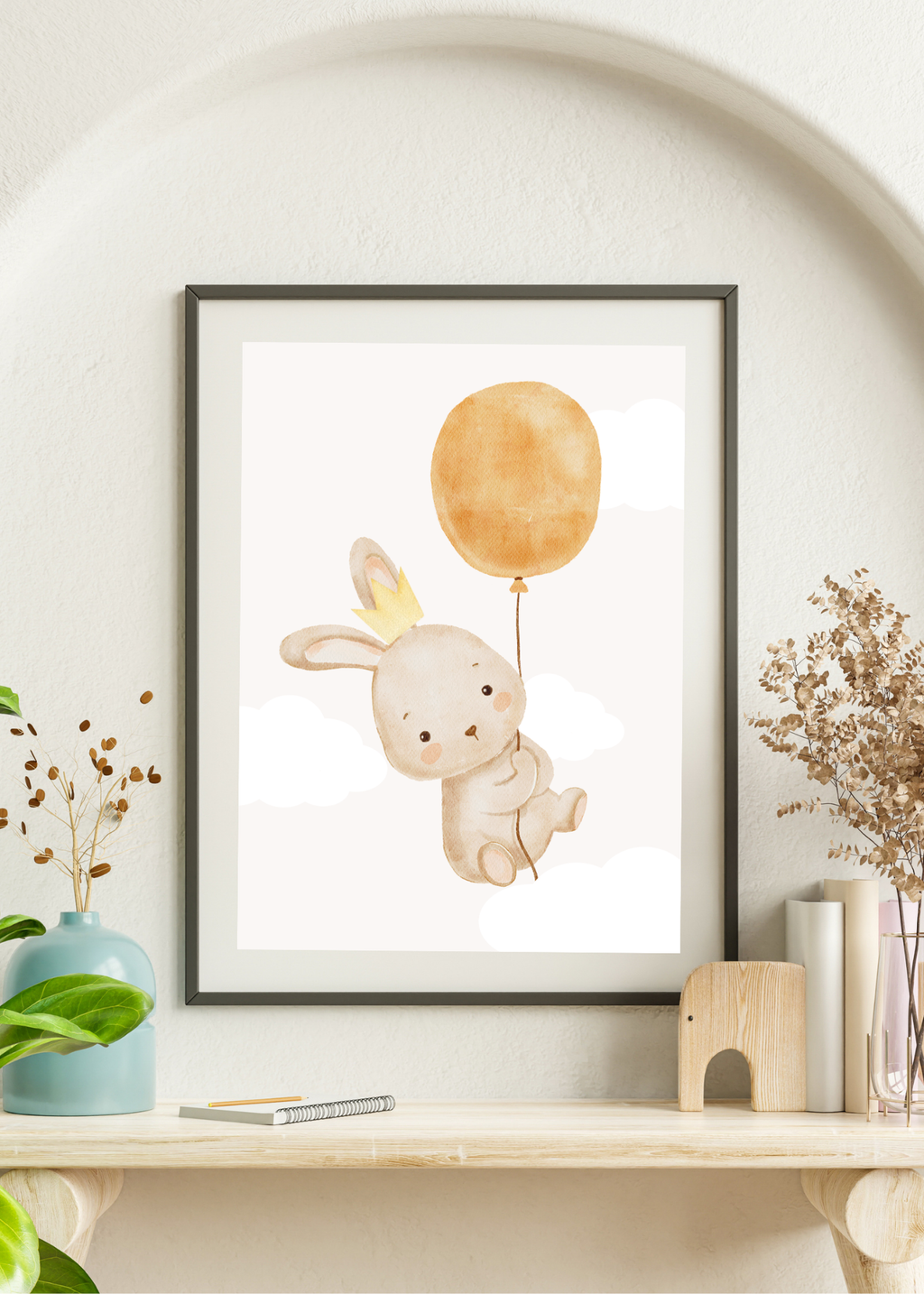 70 Easter Rabbit Kids Room & Nursery Wall Art - Instant Download