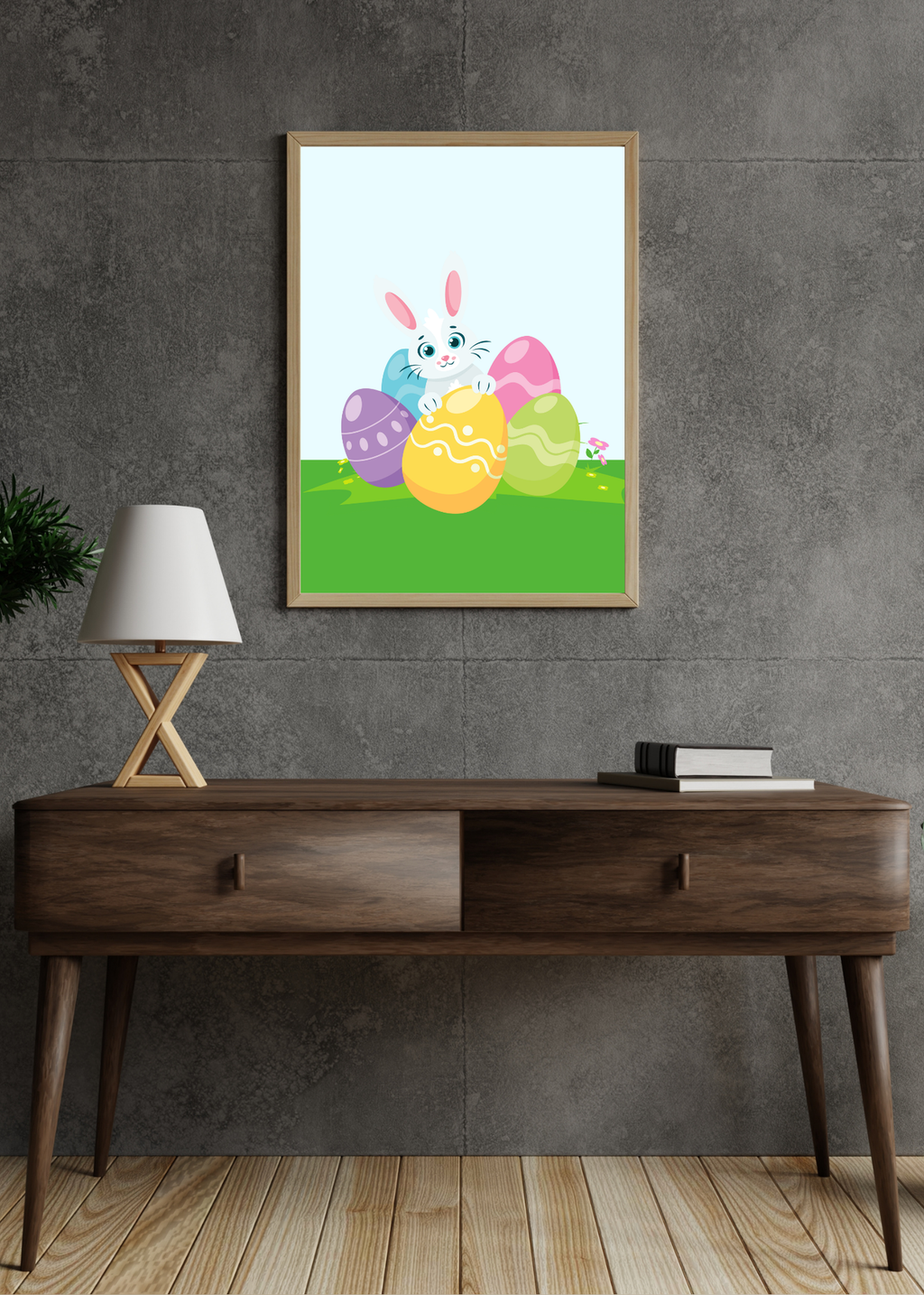 70 Easter Rabbit Kids Room & Nursery Wall Art - Instant Download