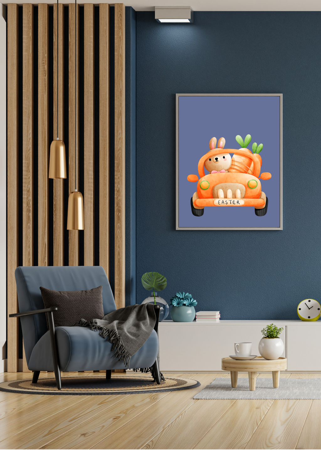 70 Easter Rabbit Kids Room & Nursery Wall Art - Instant Download